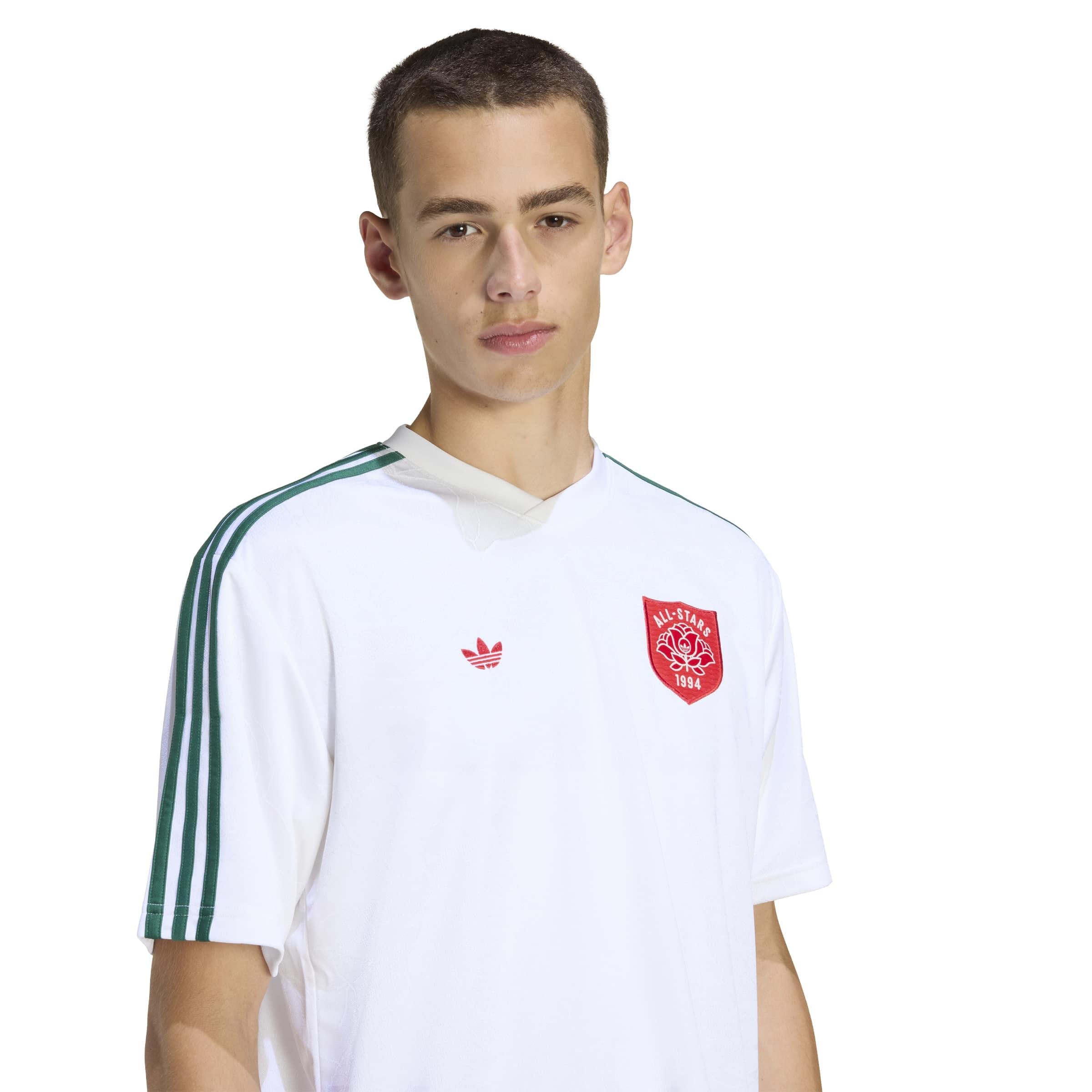 Jersey Floral Muster - CGREEN/WHITE - Weiß