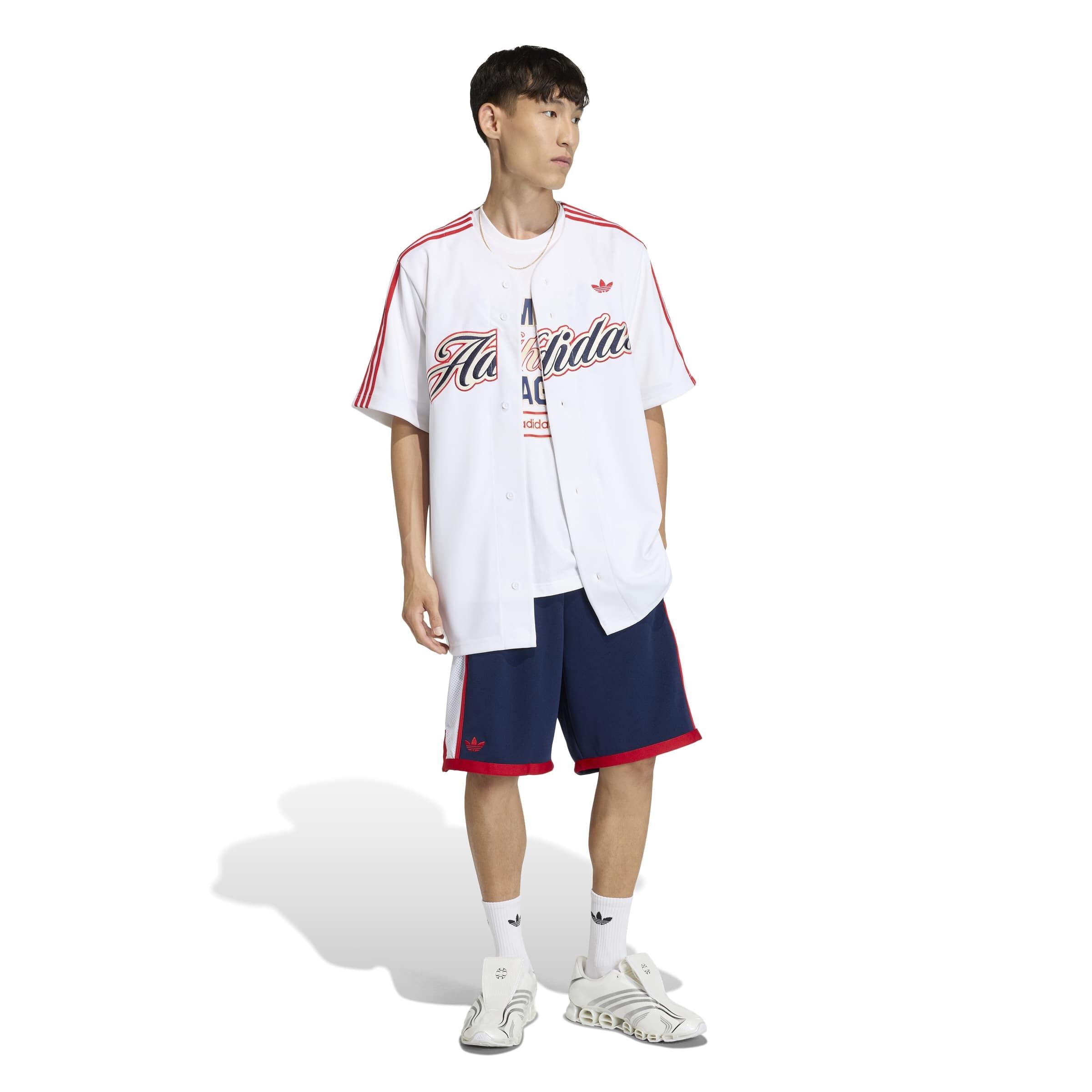 Jacke Baseballoptik - WHITE/BETSCA - Weiß