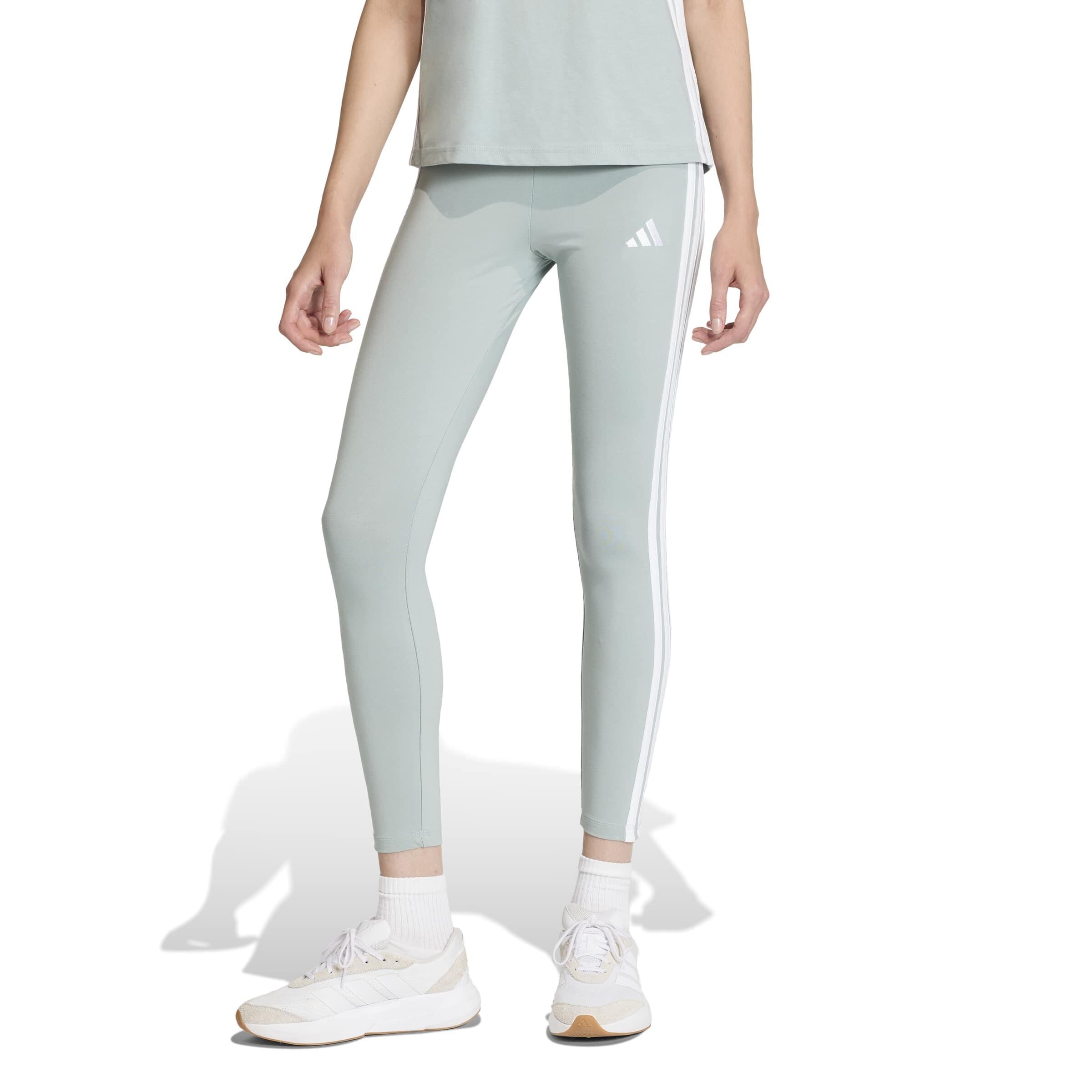 Leggings aus Baumwolle - WOSA/WHITE - Grün