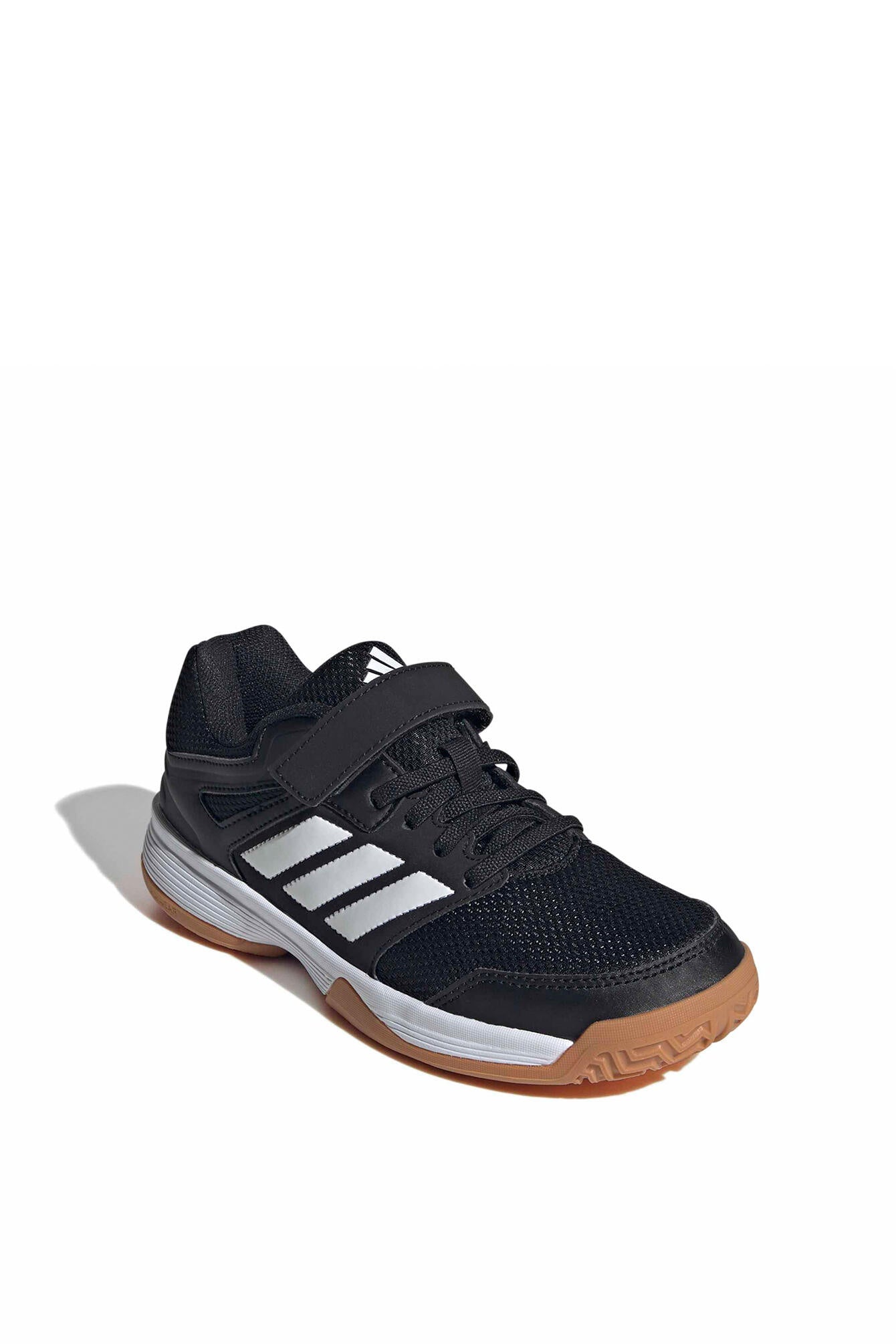 Hallenschuhe SPEEDCOURT K VELCRO - CBLACK/FTWWHT/CBLACK - Schwarz