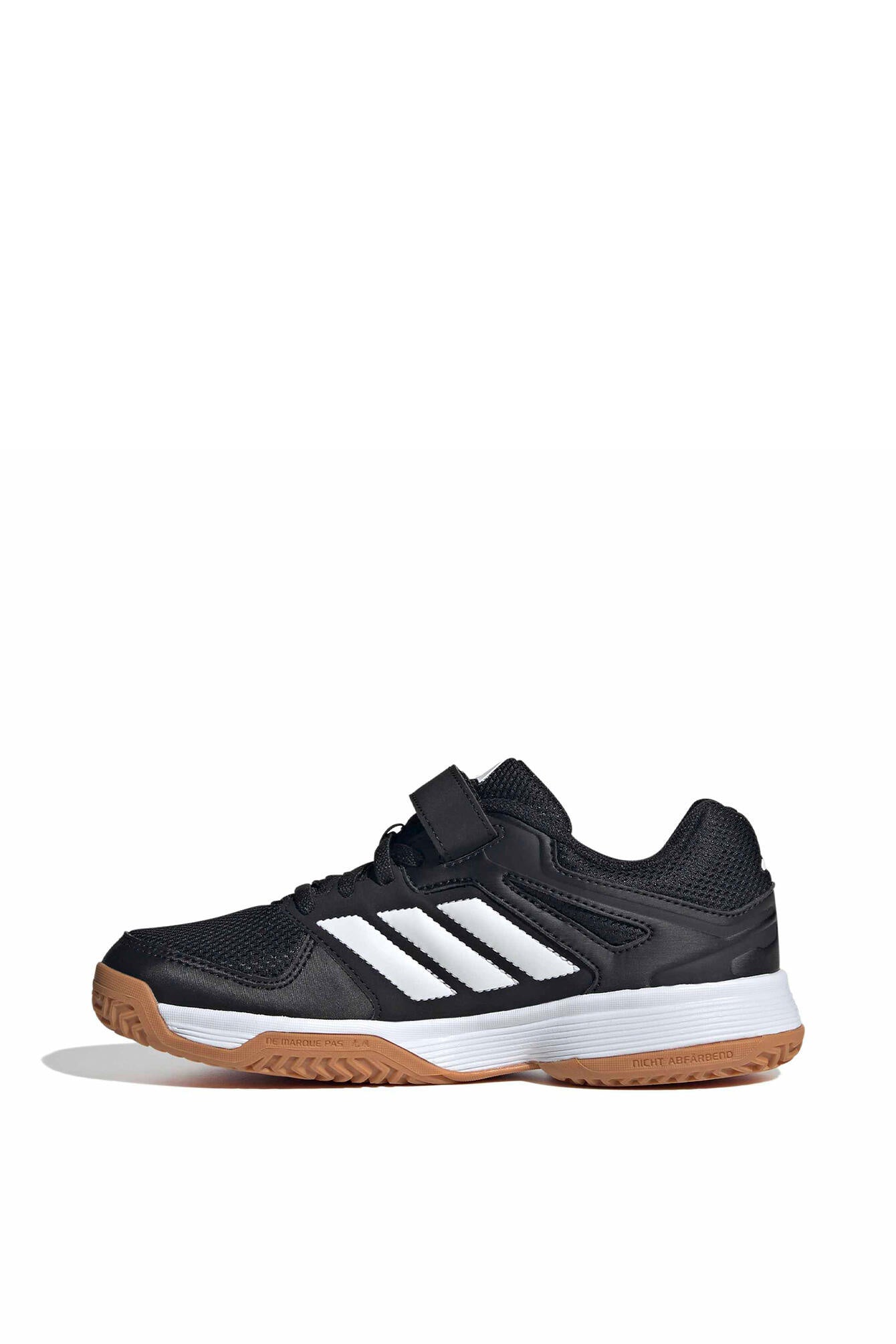 Hallenschuhe SPEEDCOURT K VELCRO - CBLACK/FTWWHT/CBLACK - Schwarz