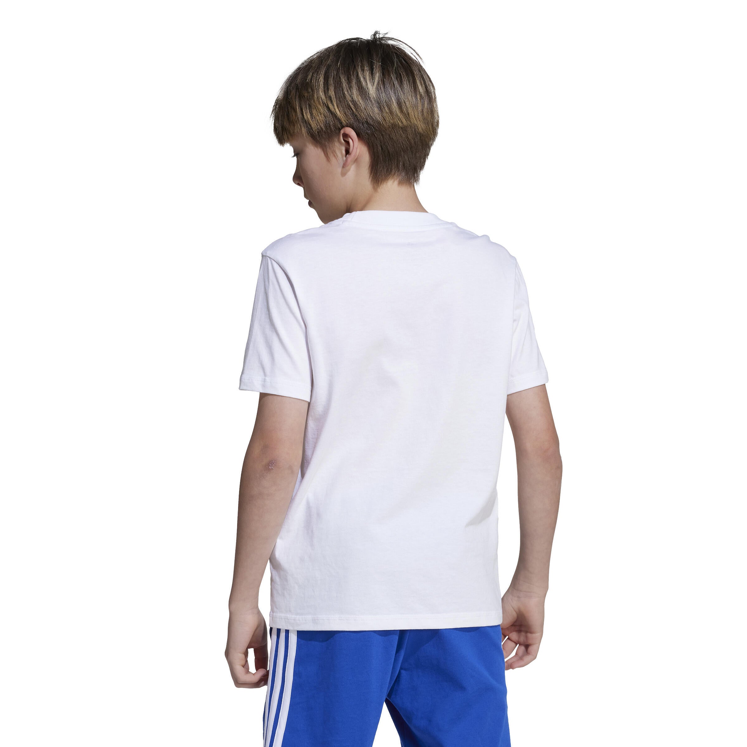 T-Shirt aus Baumwolle - WHITE/ROYBLU/PURRUB - Weiß