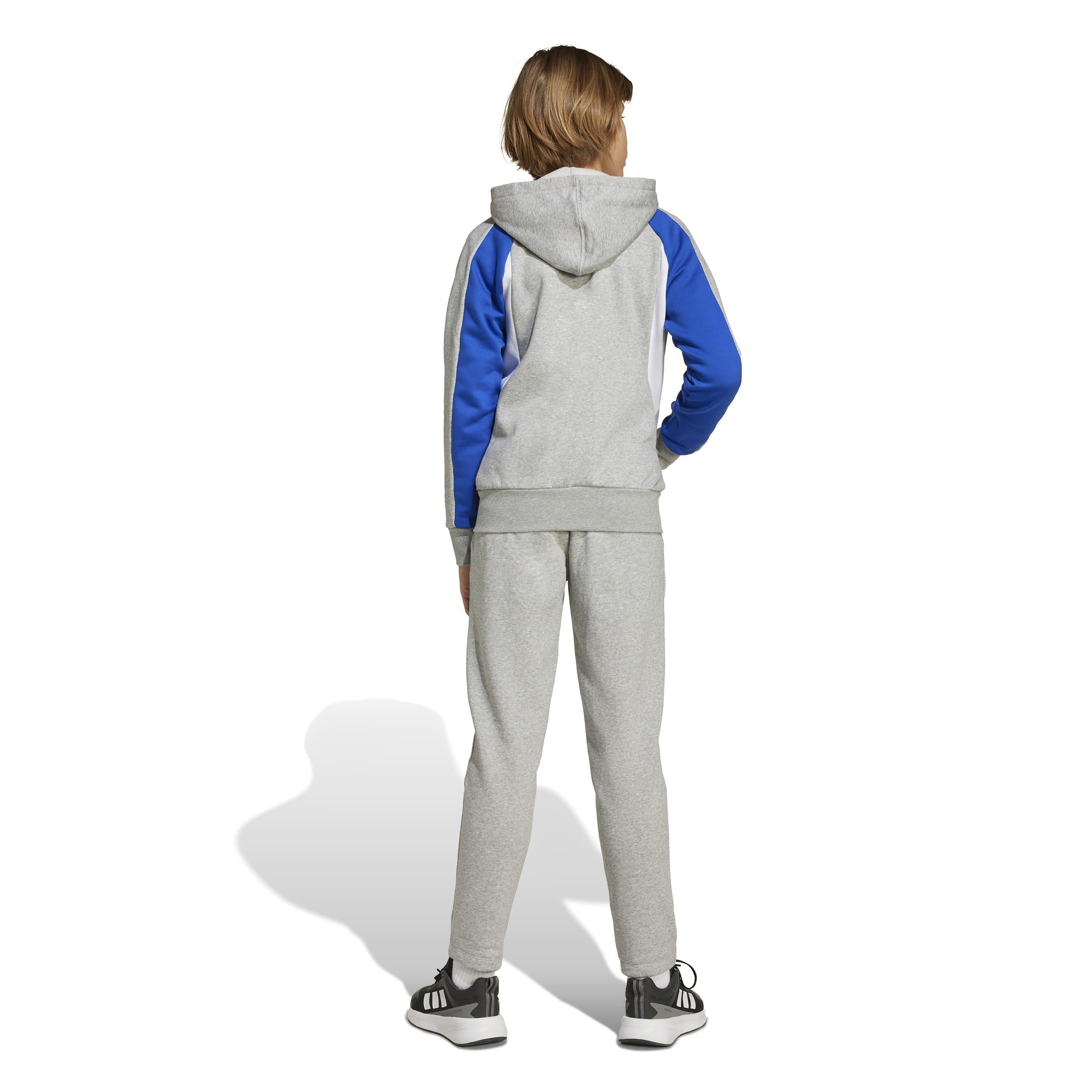 Jogginganzug aus Baumwollmix - MGREYH/ROYBLU/WHITE - Grau