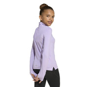 Funktionsshirt mit Stehkragen - WHITE/POWPLU - Violett