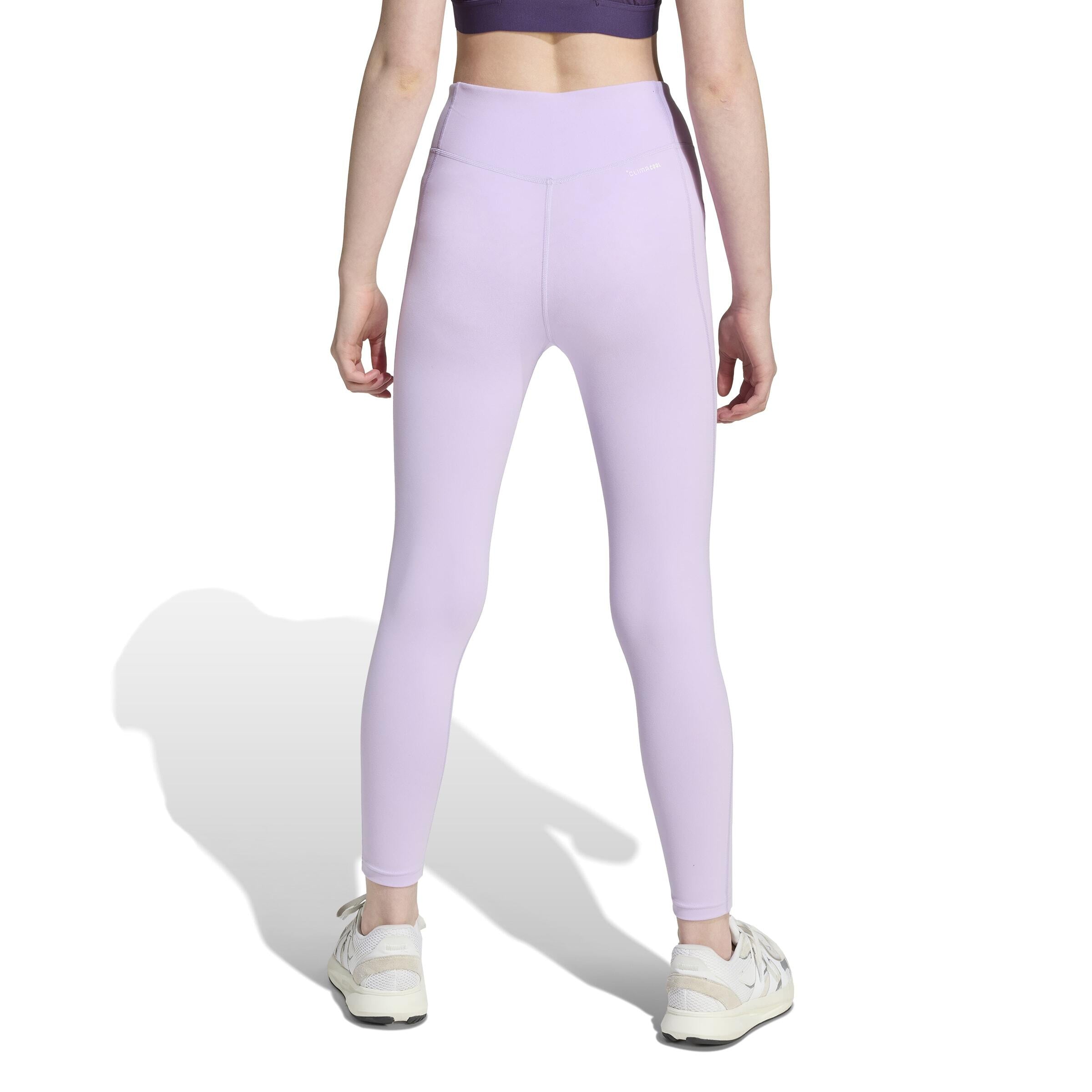 Funktionsleggings mit Climacool - POWPLU/WHITE - Violett