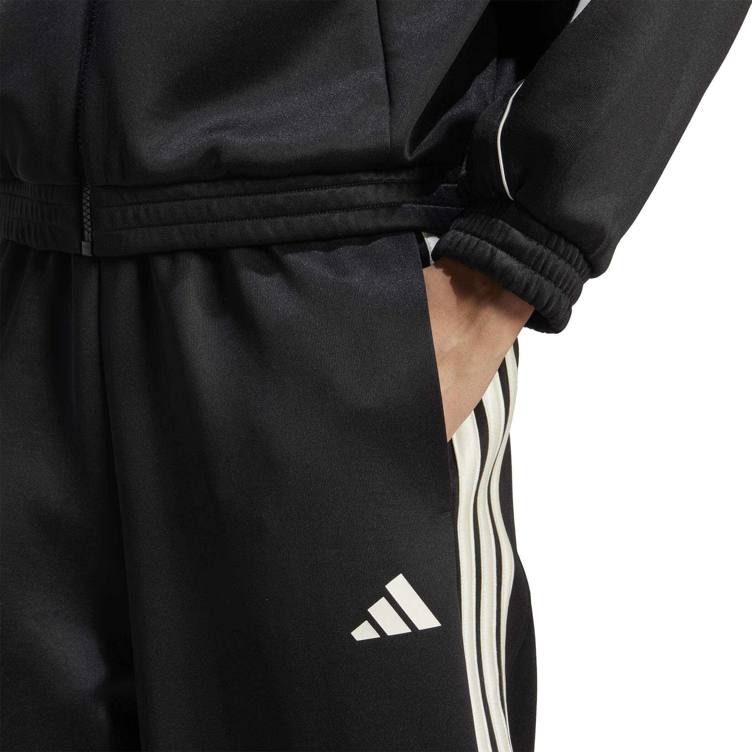 Jogginghose STADIUM Wide Leg - BLACK/OWHITE - Schwarz
