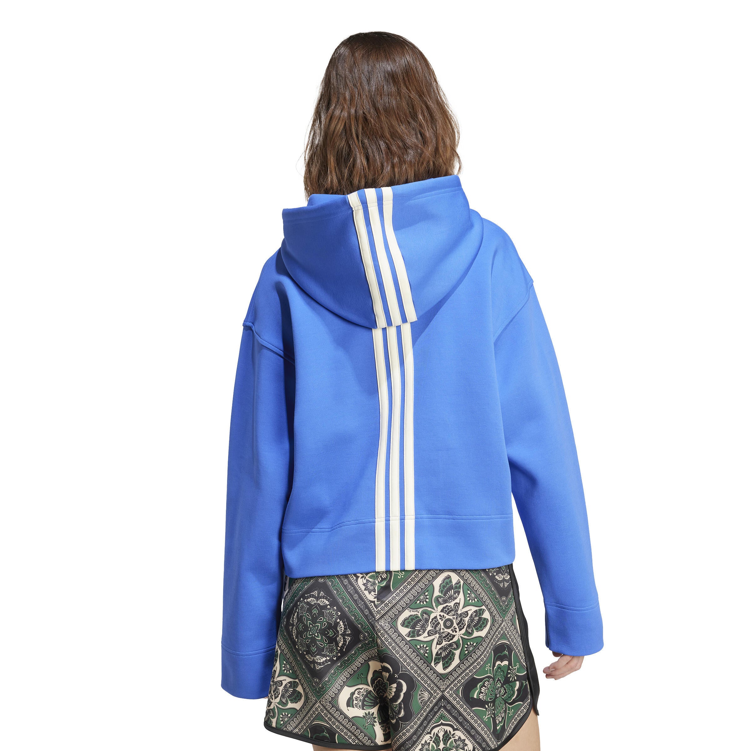 Sweathoodie ADIDAS X FARM - HIRBLU - Blau