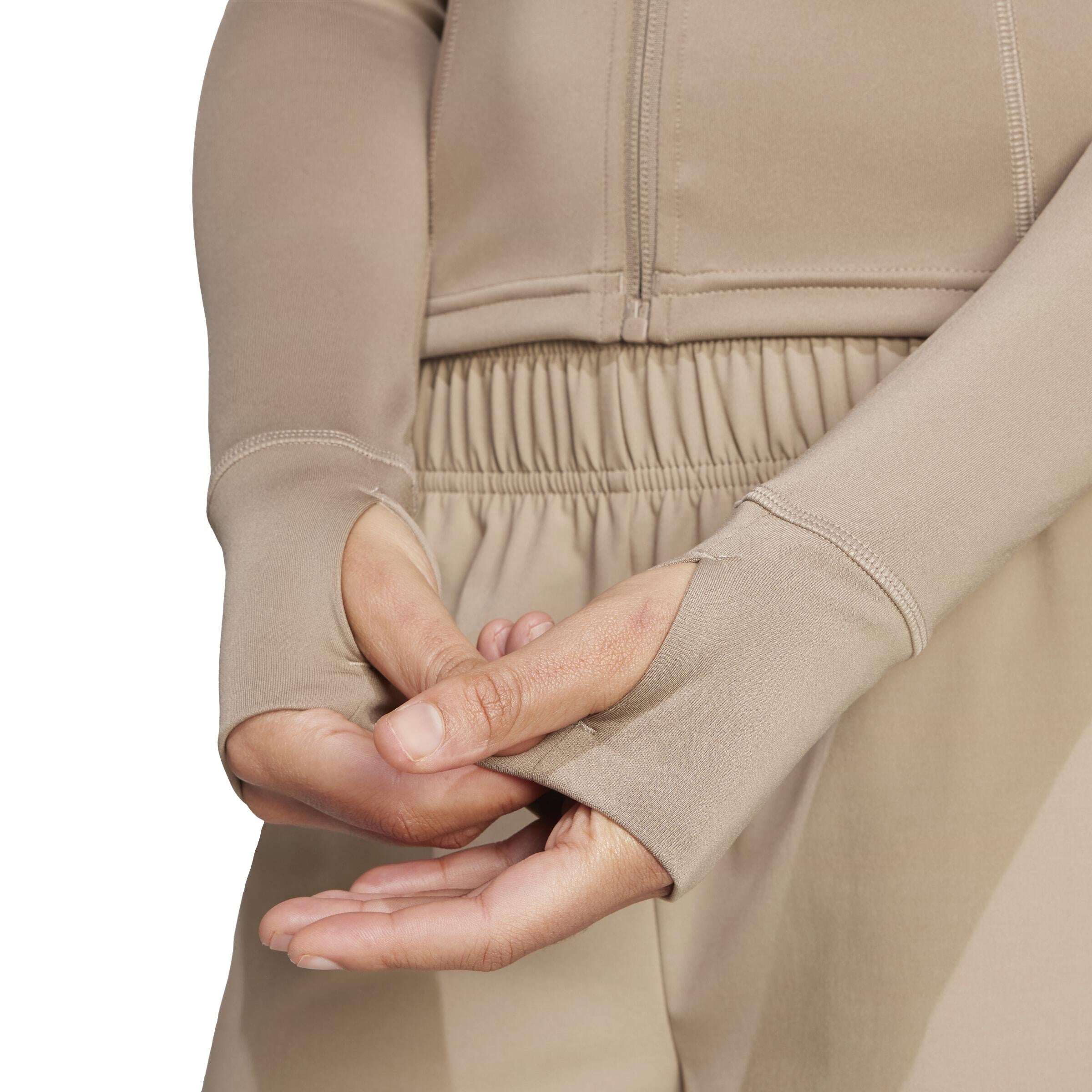 Funktionsshirt mit Reisverschluss - CHABRN - Braun