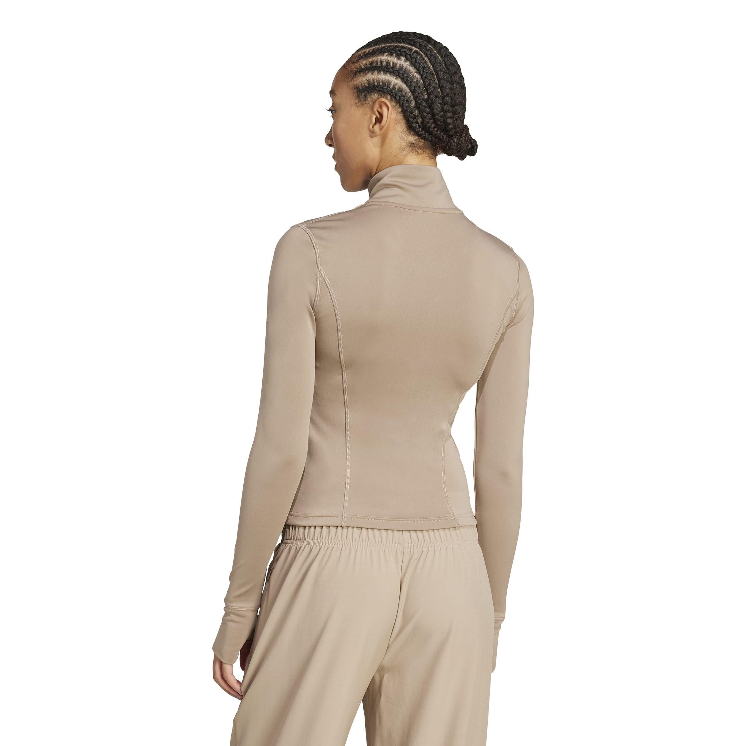 Funktionsshirt mit Reisverschluss - CHABRN - Braun