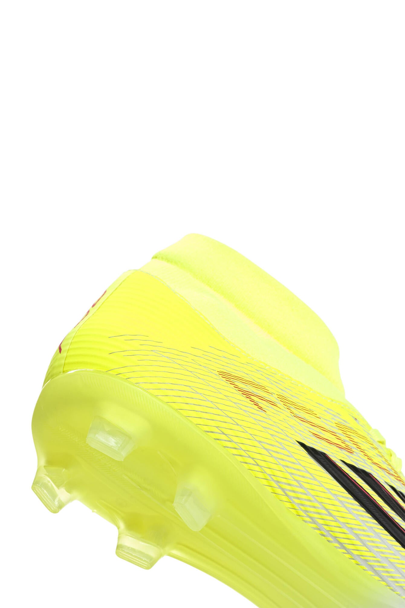 Fußballschuhe  F50 LEAGUE MID FG/MG - TESOYE/CBLACK/LUCRED - Gelb