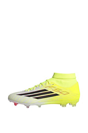 Fußballschuhe  F50 LEAGUE MID FG/MG - TESOYE/CBLACK/LUCRED - Gelb