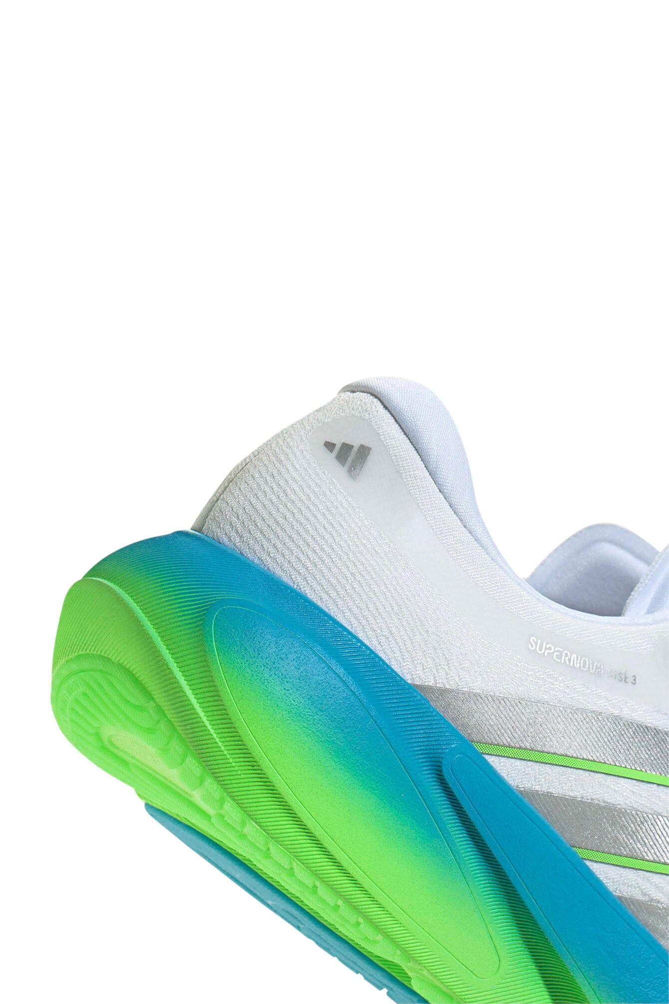 Laufschuhe SUPERNOVA RISE 3 M - FTWWHT/SILVMT/SEBLBU - Blau | Silber