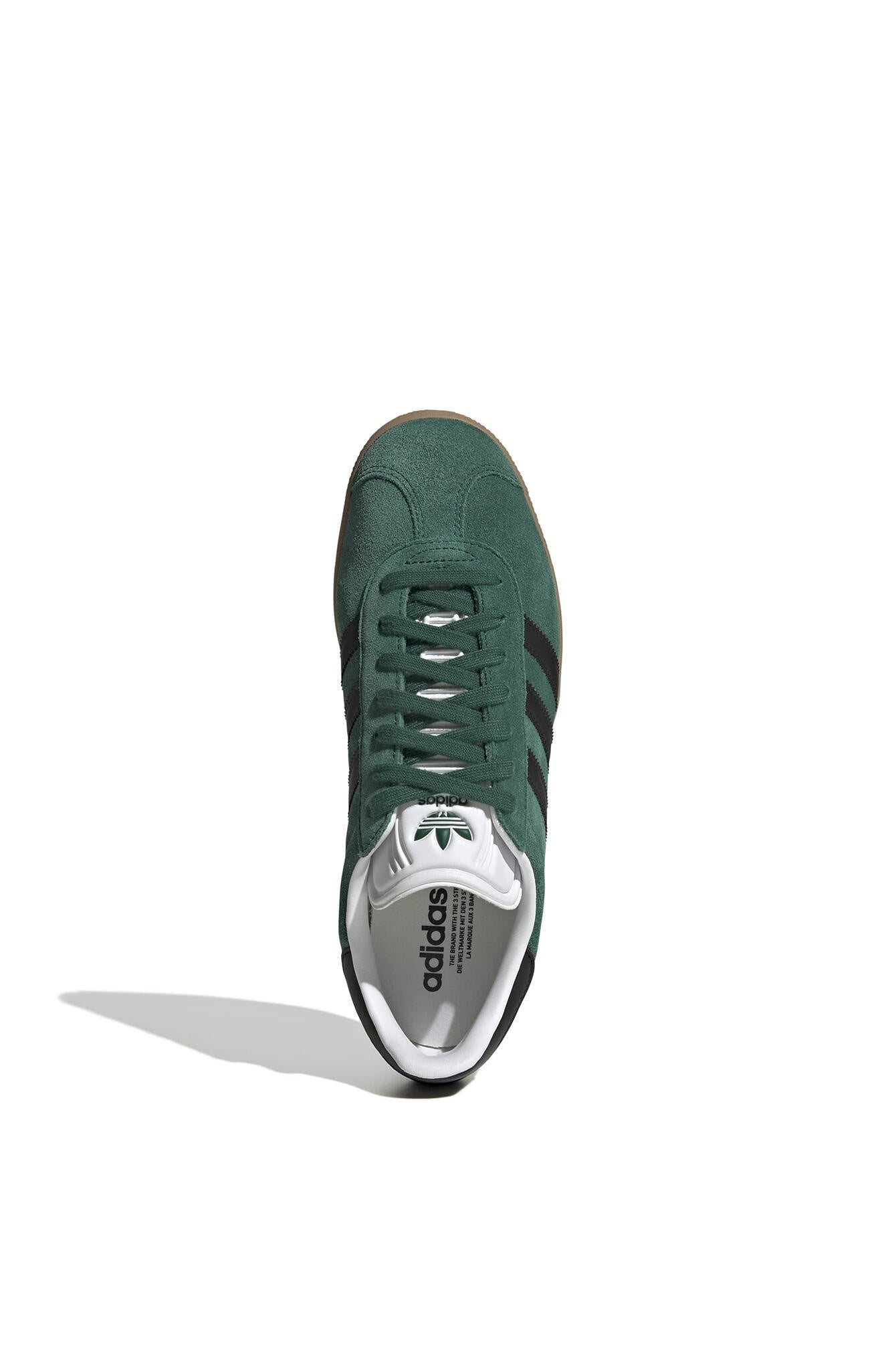 Sneaker GAZELLE - CGREEN/CBLACK/FTWWHT - Grün