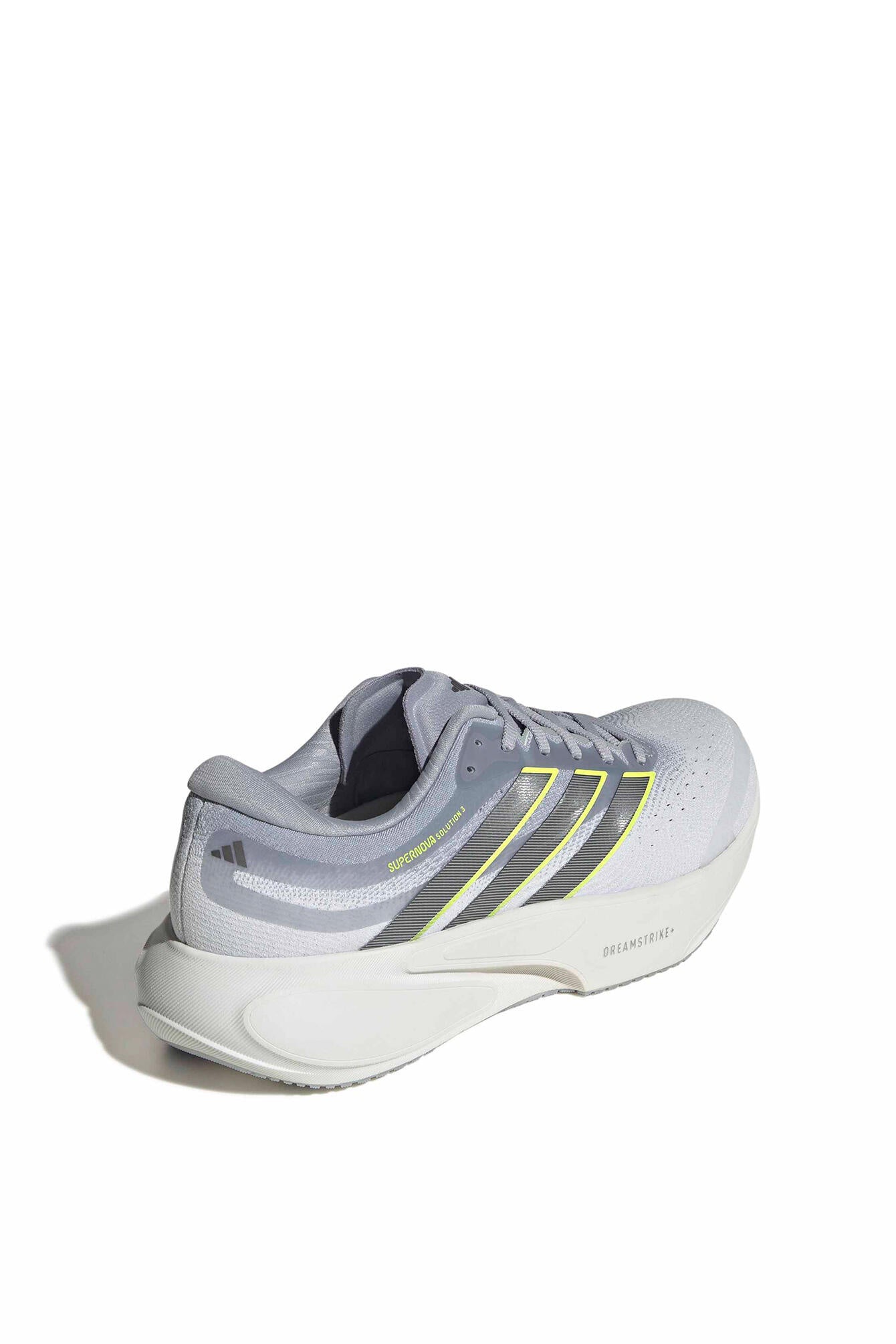 Laufschuhe SUPERNOVA SOLUTION 3 - CRYWHT/IRONMT/SYELLO - Grau