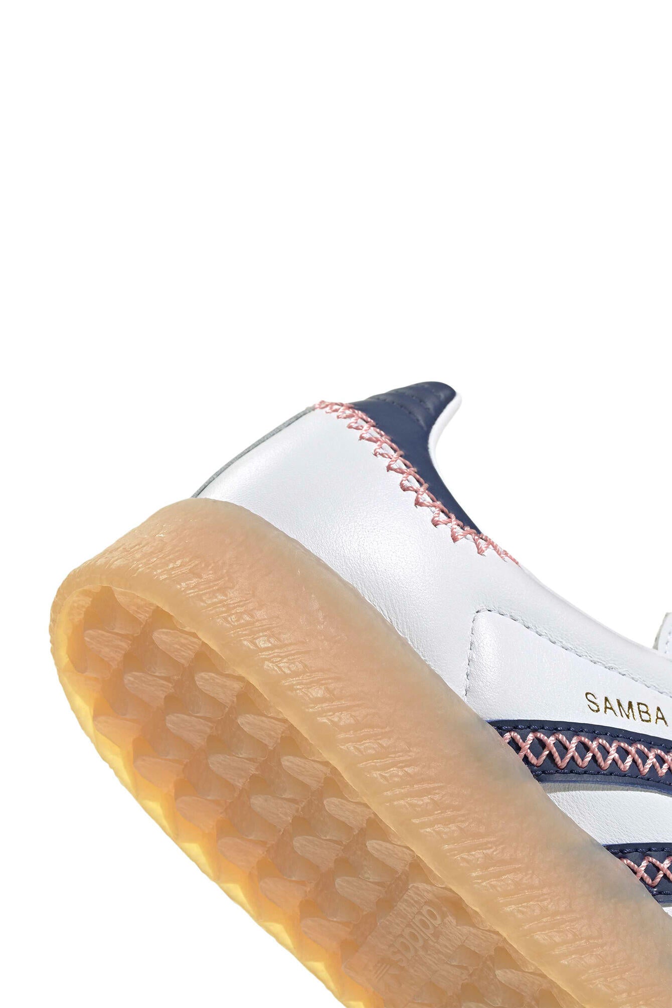 Sneaker SAMBA J - FTWWHT/DKBLUE/GLOPNK - Weiß