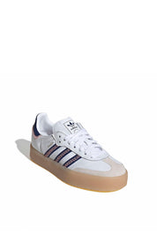 Sneaker SAMBA J - FTWWHT/DKBLUE/GLOPNK - Weiß