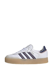 Sneaker SAMBA J - FTWWHT/DKBLUE/GLOPNK - Weiß