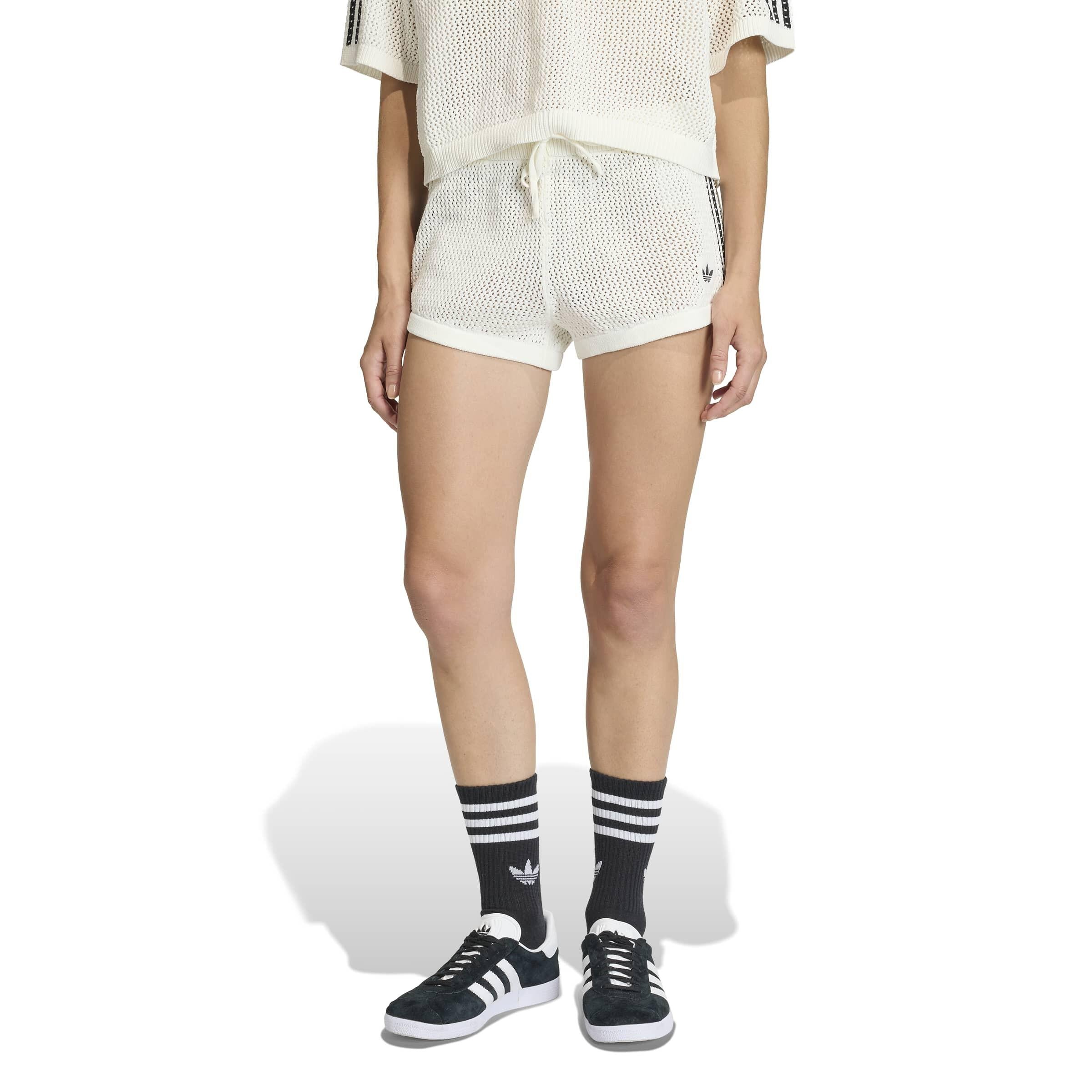 Shorts gehäkelt - OWHITE - Weiß