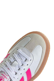 Sneaker SAMBA J - FTWWHT/SHOPNK/GOLDMT - Weiß