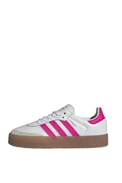 Sneaker SAMBA J - FTWWHT/SHOPNK/GOLDMT - Weiß