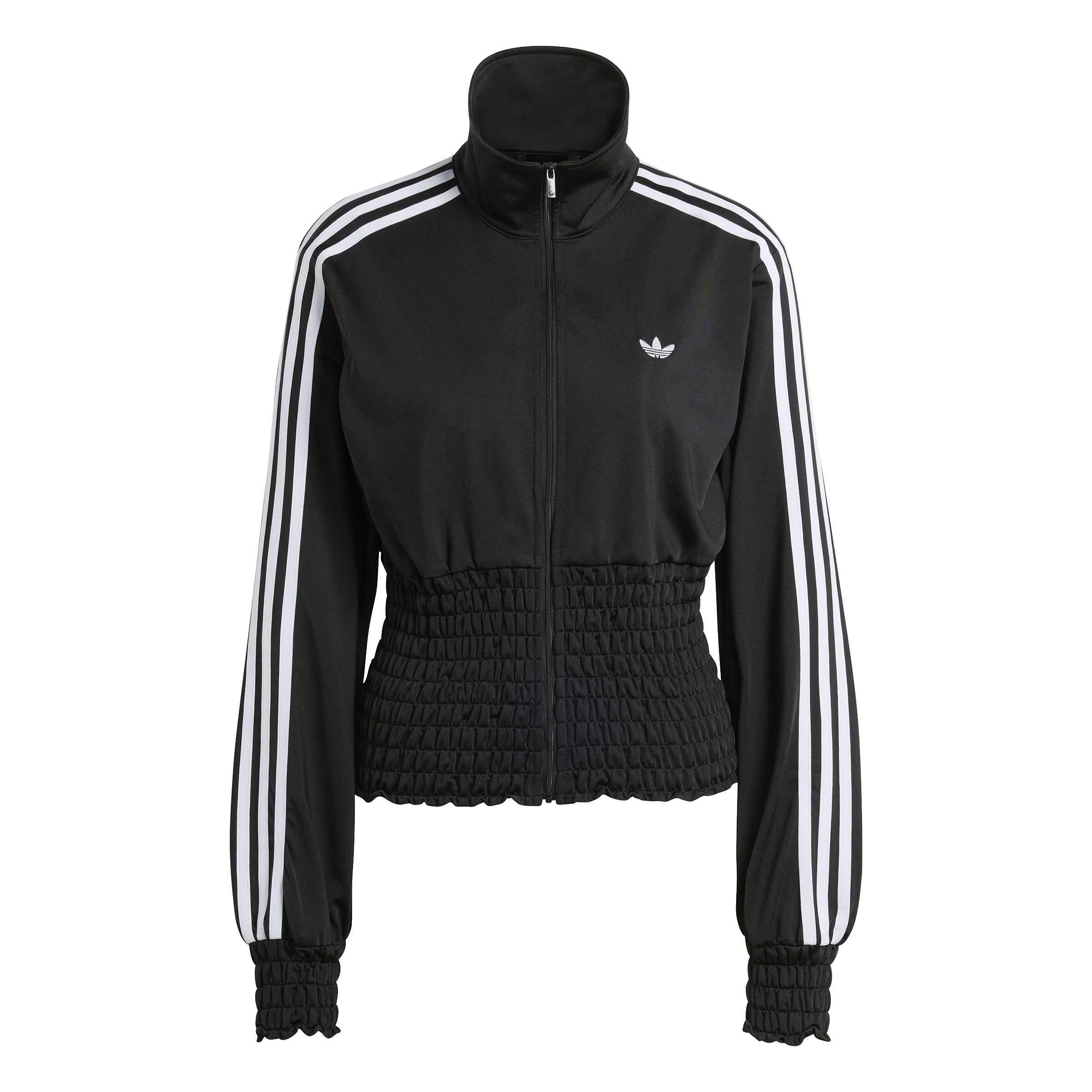 Trainingsjacke SMOCKED - BLACK - Schwarz