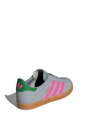 Sneaker GAZELLE J - HALSIL/LUCPNK/GREEN - Grau