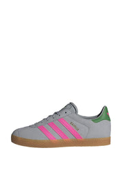 Sneaker GAZELLE J - HALSIL/LUCPNK/GREEN - Grau