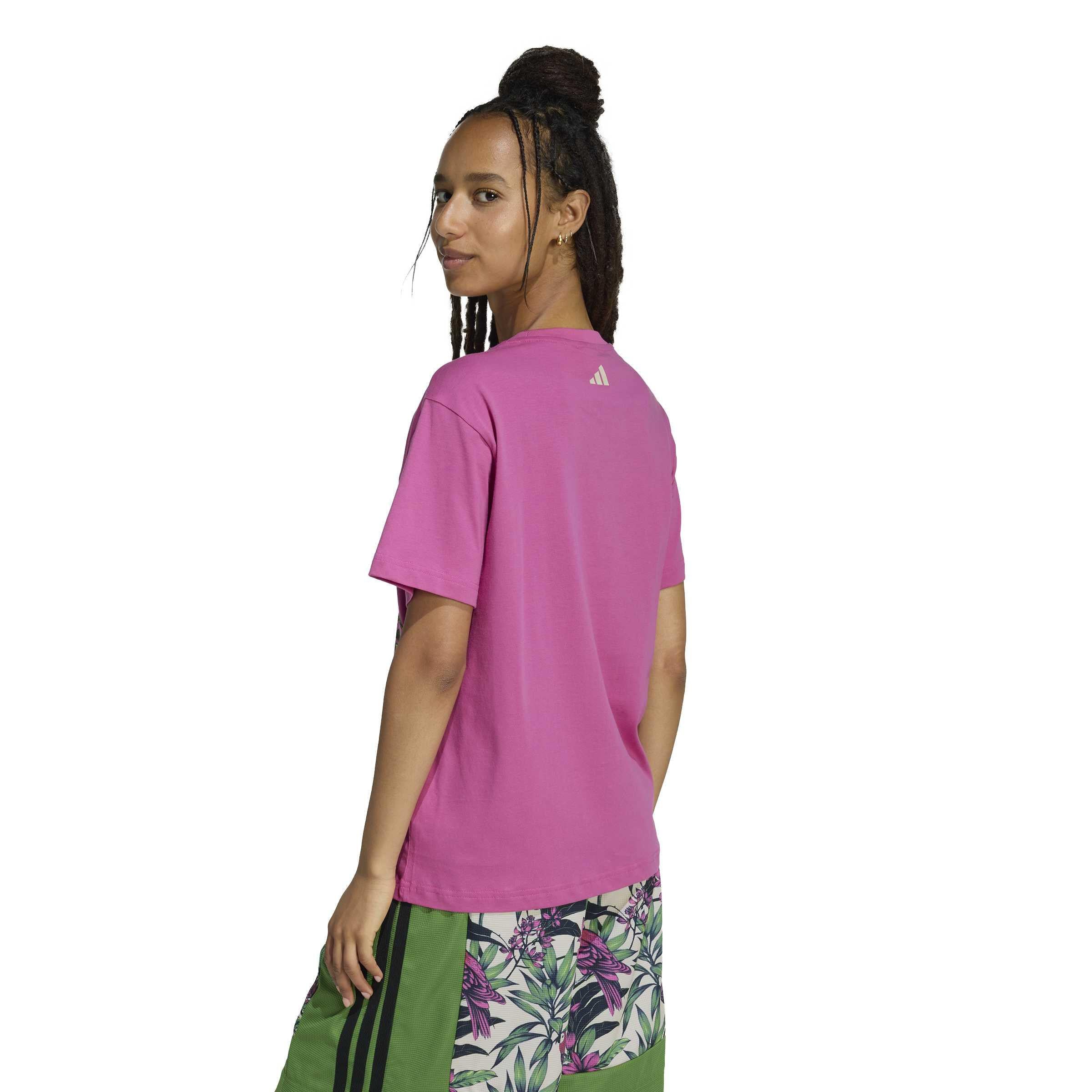 T-Shirt ADIDAS x FARM RIO - SELUFU/CRLI - Pink