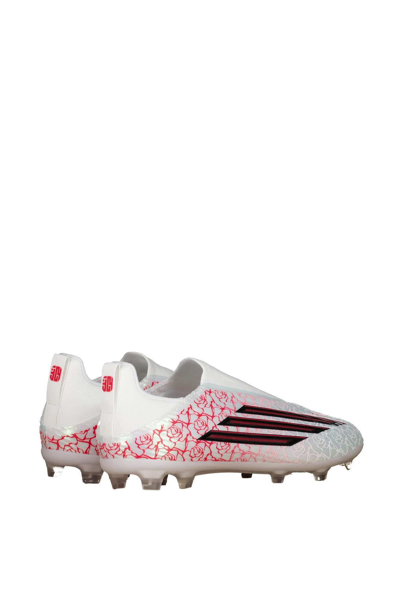 Fußballschuhe F50 LEAGUE - FTWWHT/CBLACK/LUCRED - Weiß