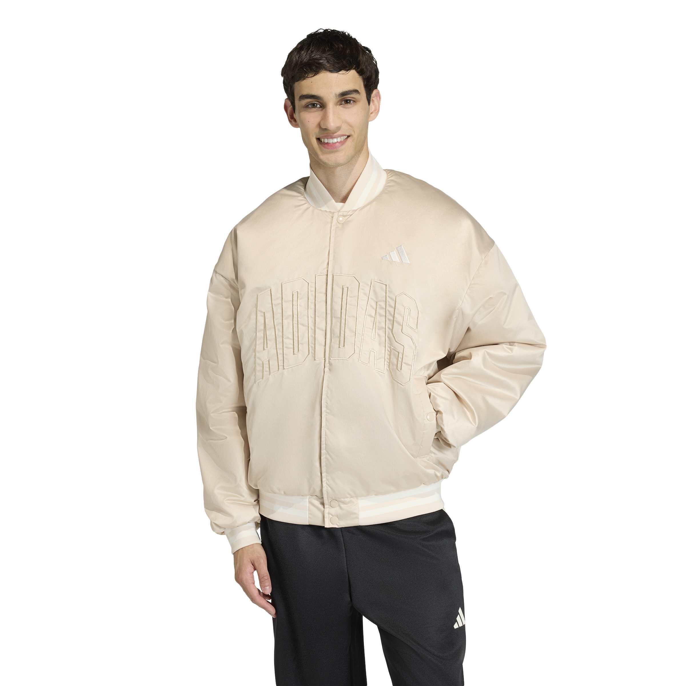 Bomberjacke mit Stehkragen - CRLI - Beige