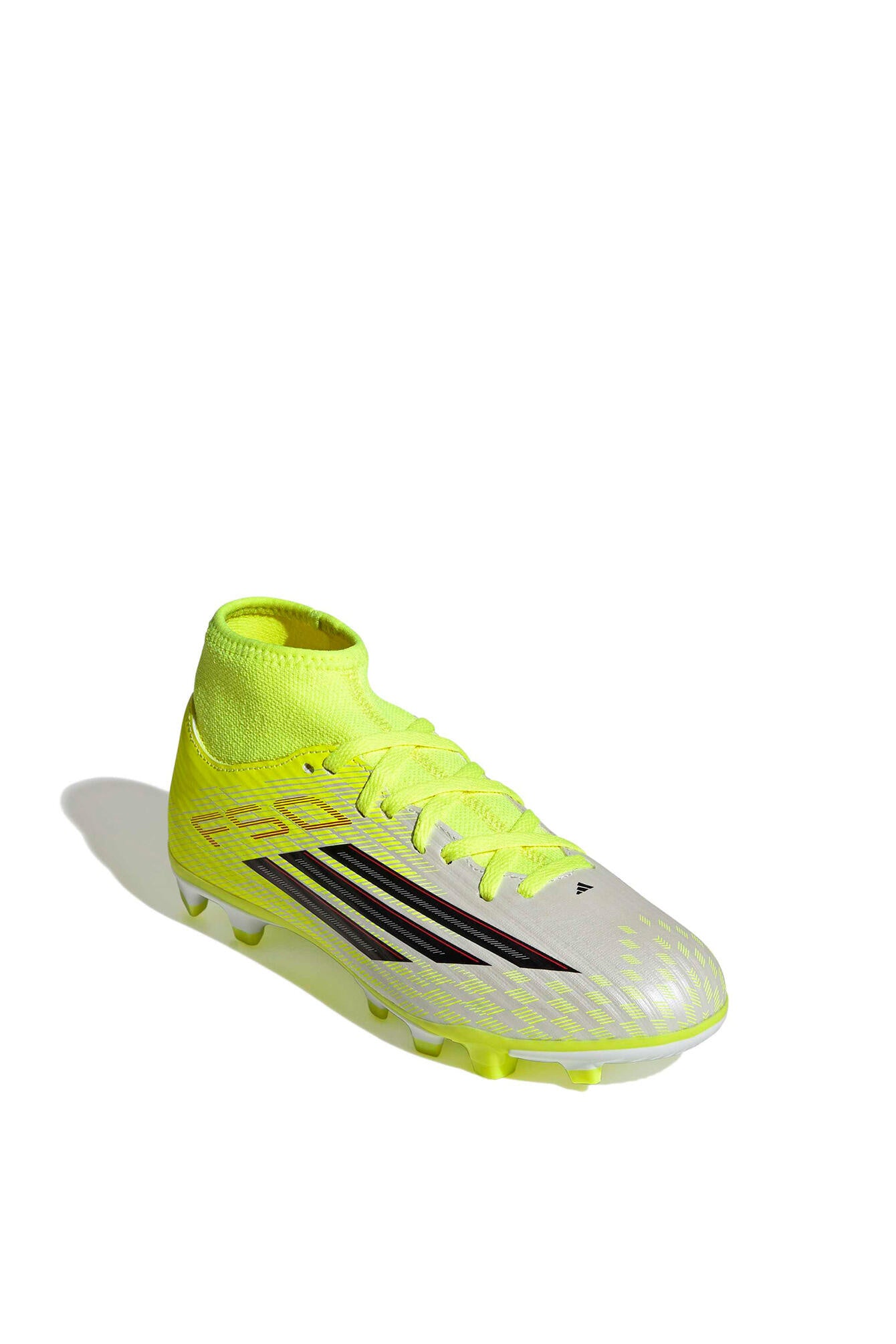 Fußballschuhe F50 CLUB MID - TESOYE/CBLACK/LUCRED - Gelb