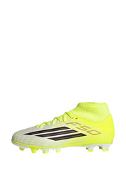 Fußballschuhe F50 CLUB MID - TESOYE/CBLACK/LUCRED - Gelb