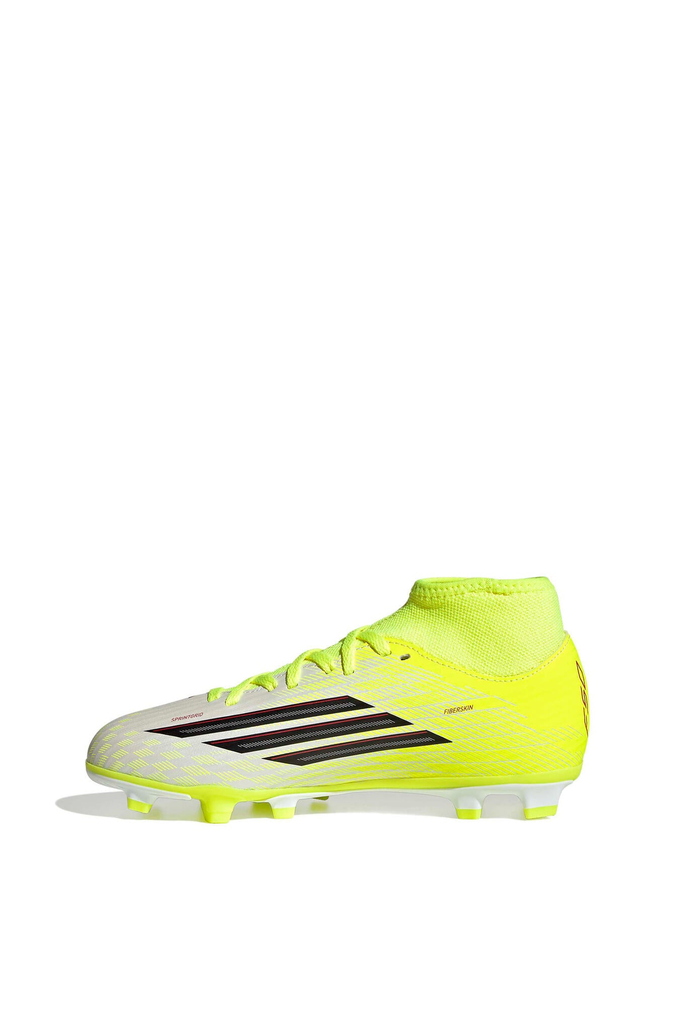 Fußballschuhe F50 CLUB MID - TESOYE/CBLACK/LUCRED - Gelb