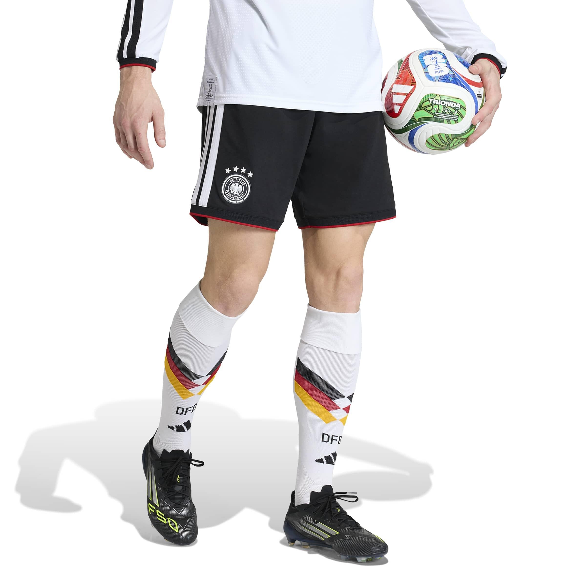 Fußball-Heimshorts DFB 26 - BLACK - Schwarz