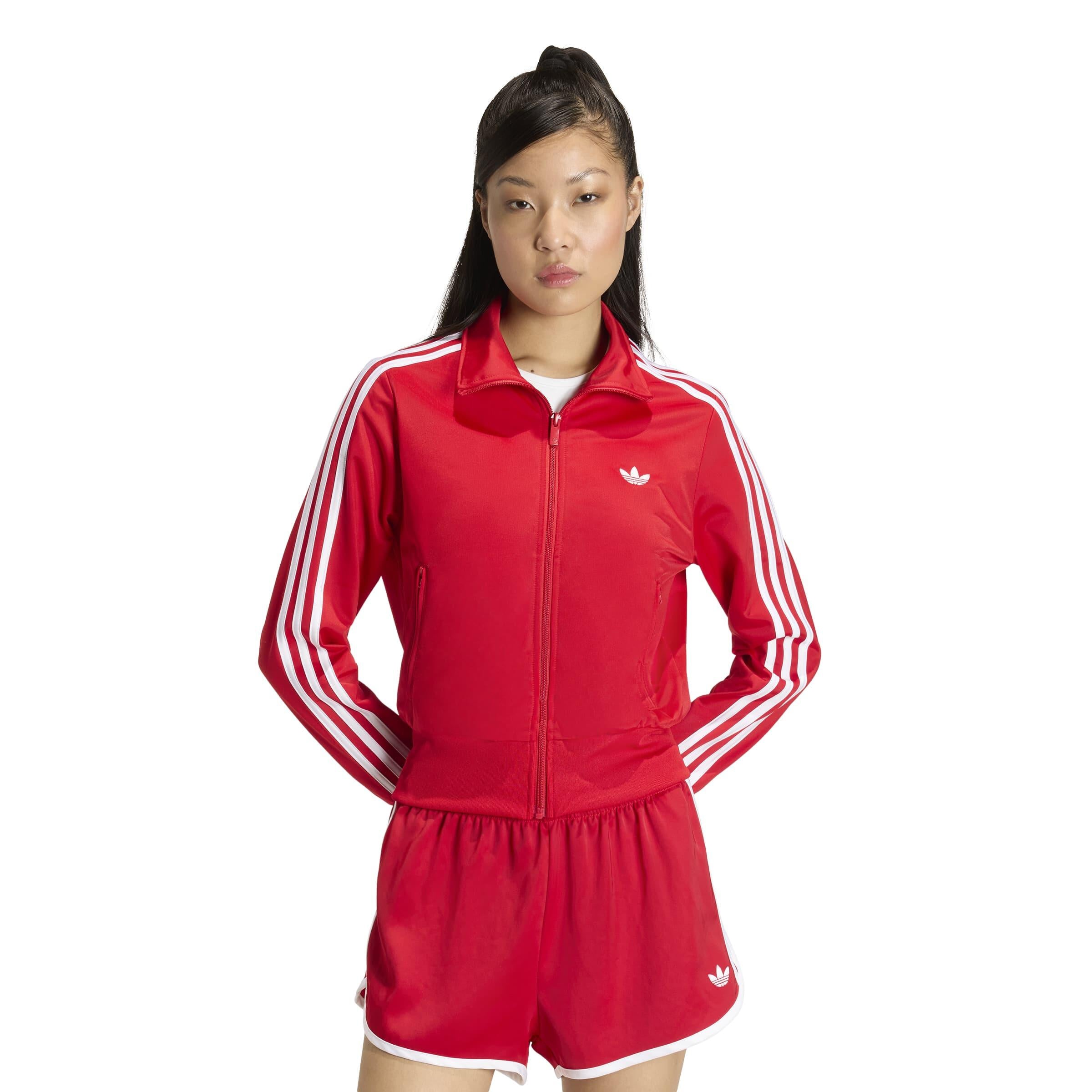 Trainingsjacke mit Stehkragen - BETSCA/WHITE - Rot