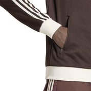 Trainingsjacke mit Stehkragen - AUCO/OWHITE - Braun