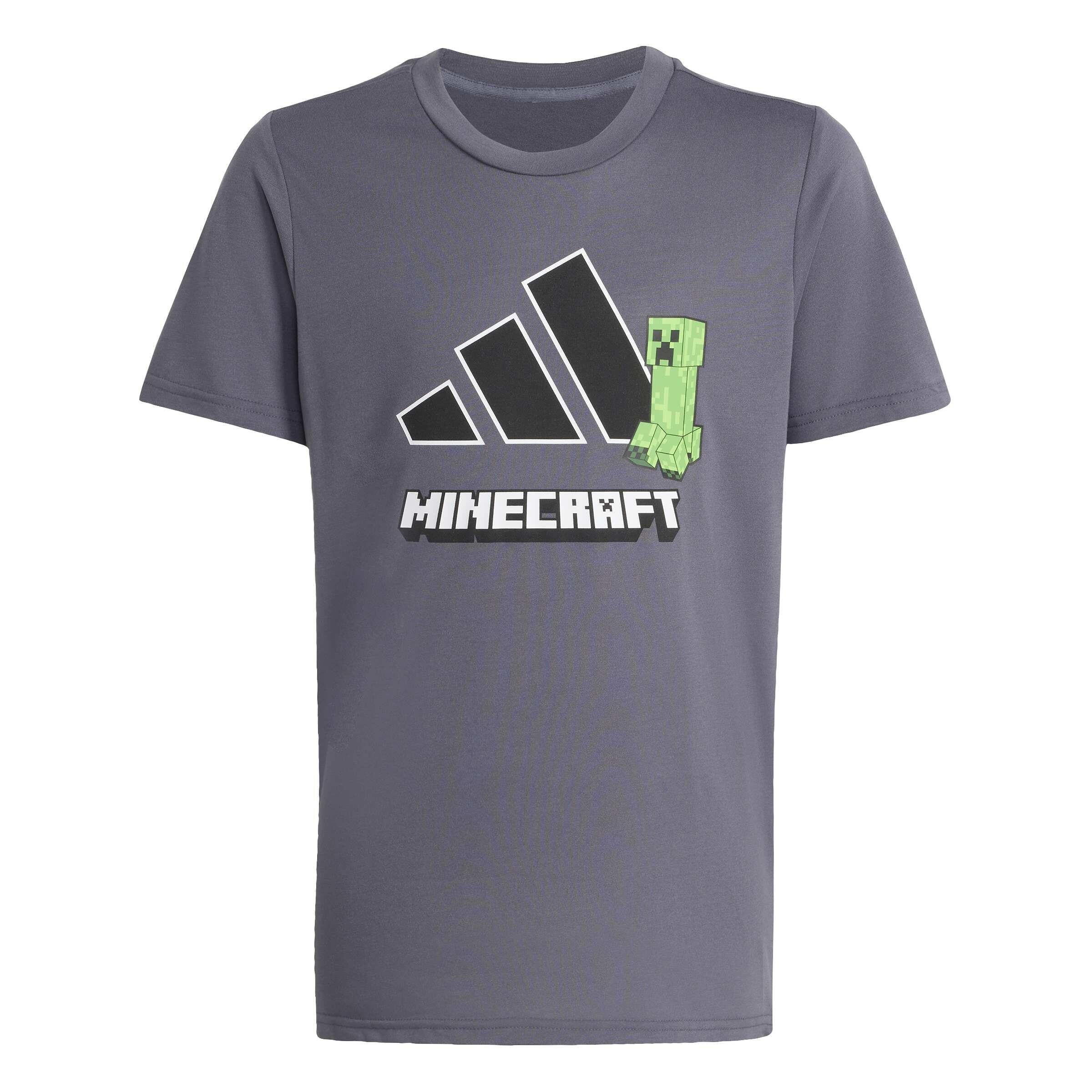 T-Shirt ADIDAS x MINECRAFT - AUON - Grau