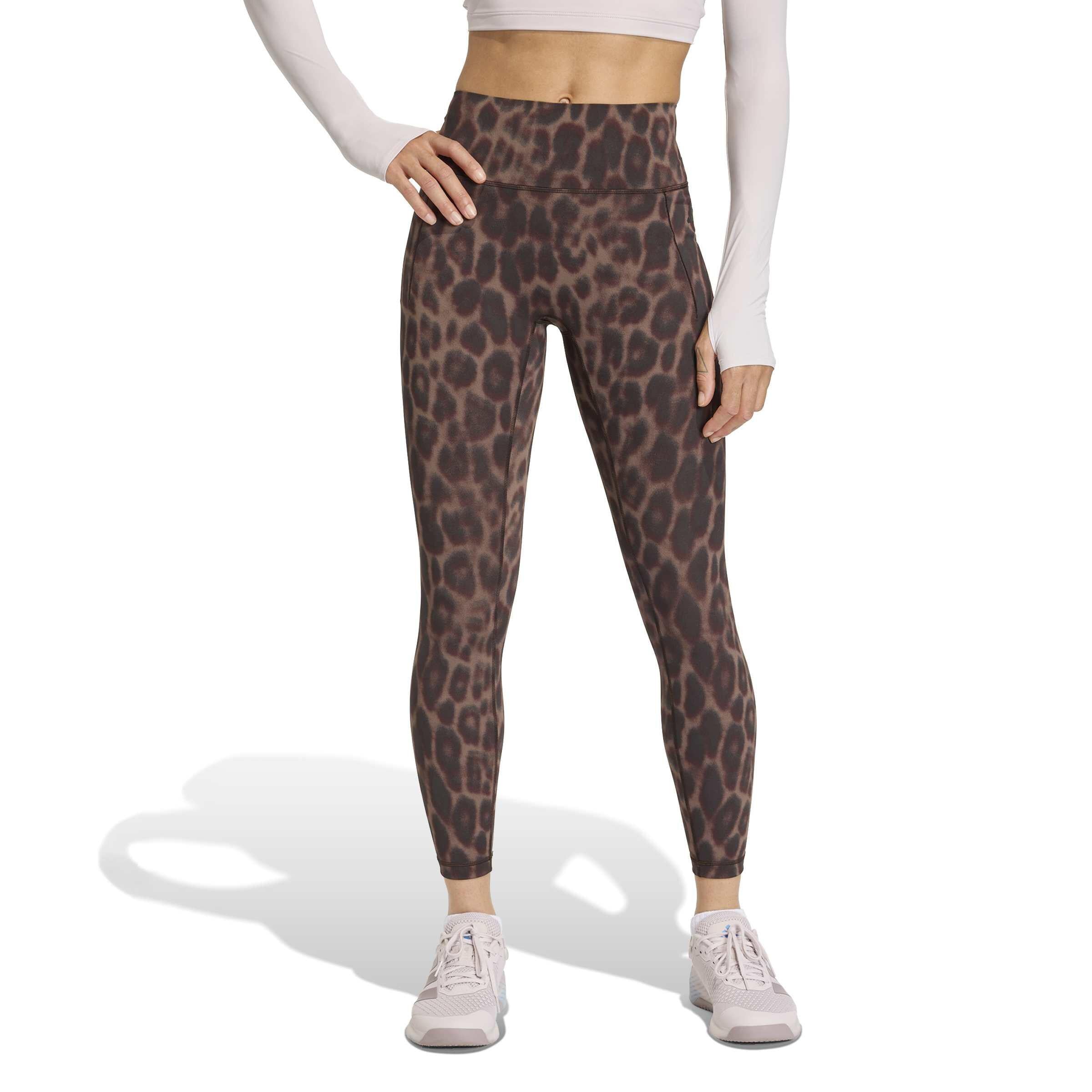 Funktionsleggings mit Climacool - BLACK/EARSTR - Braun