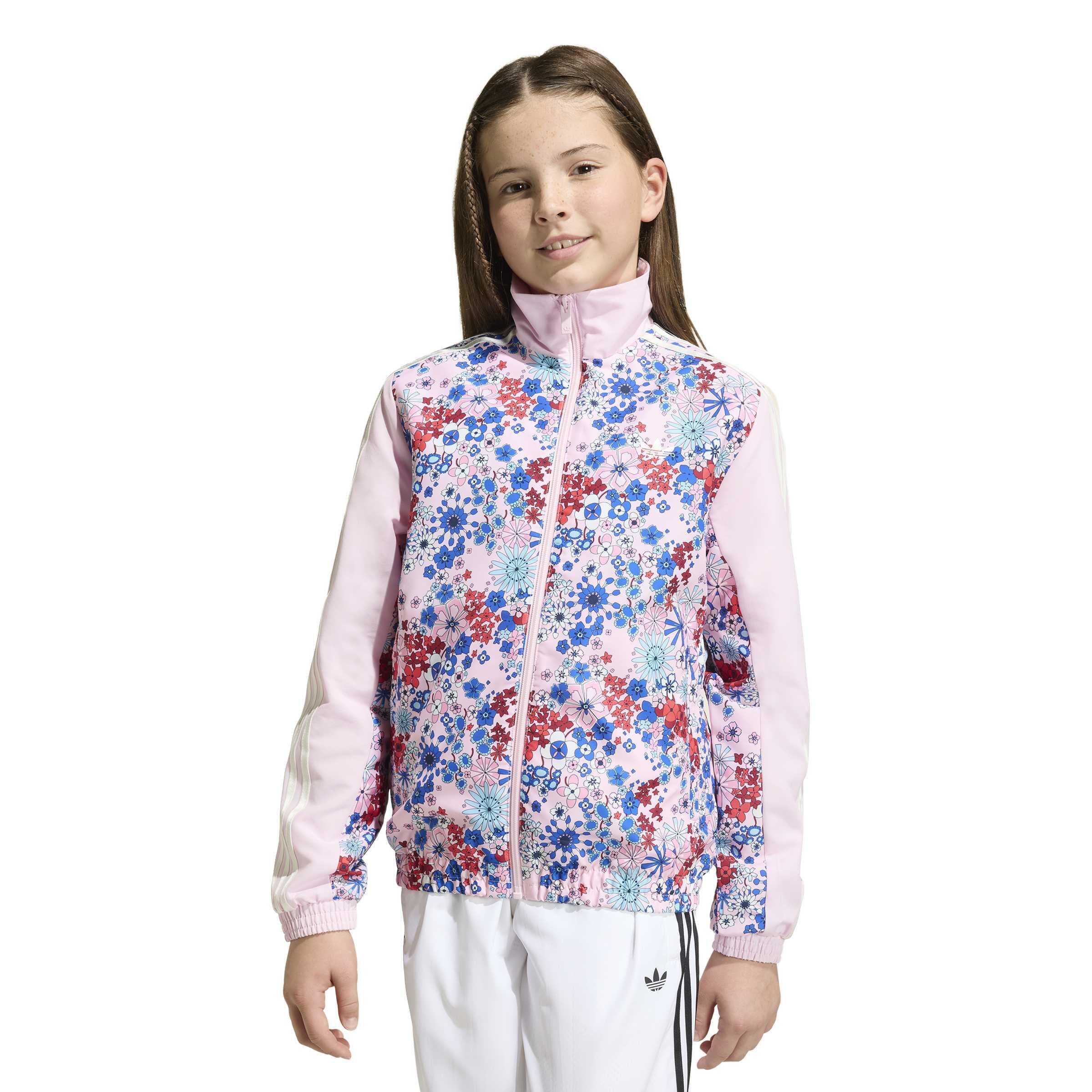 Trainingsjacke floral - CLPINK - Rosa