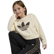 Jogging-Anzug BOXY CREW SET - CREWHT/NBROWN - Beige