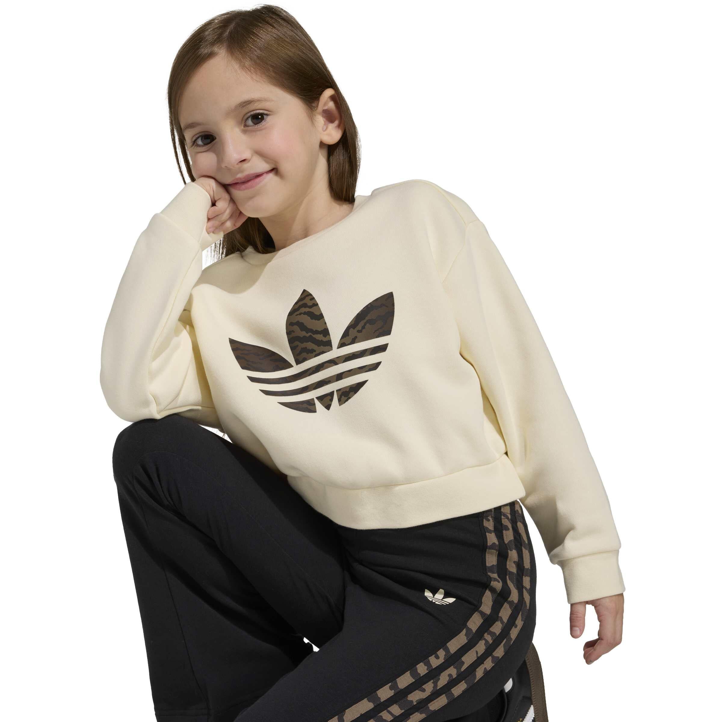 Jogging-Anzug BOXY CREW SET - CREWHT/NBROWN - Beige