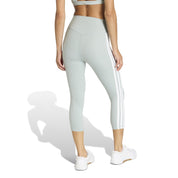 Leggings 3/4 OPTINE ESSENTIALS - WOSA/WHITE - Grau