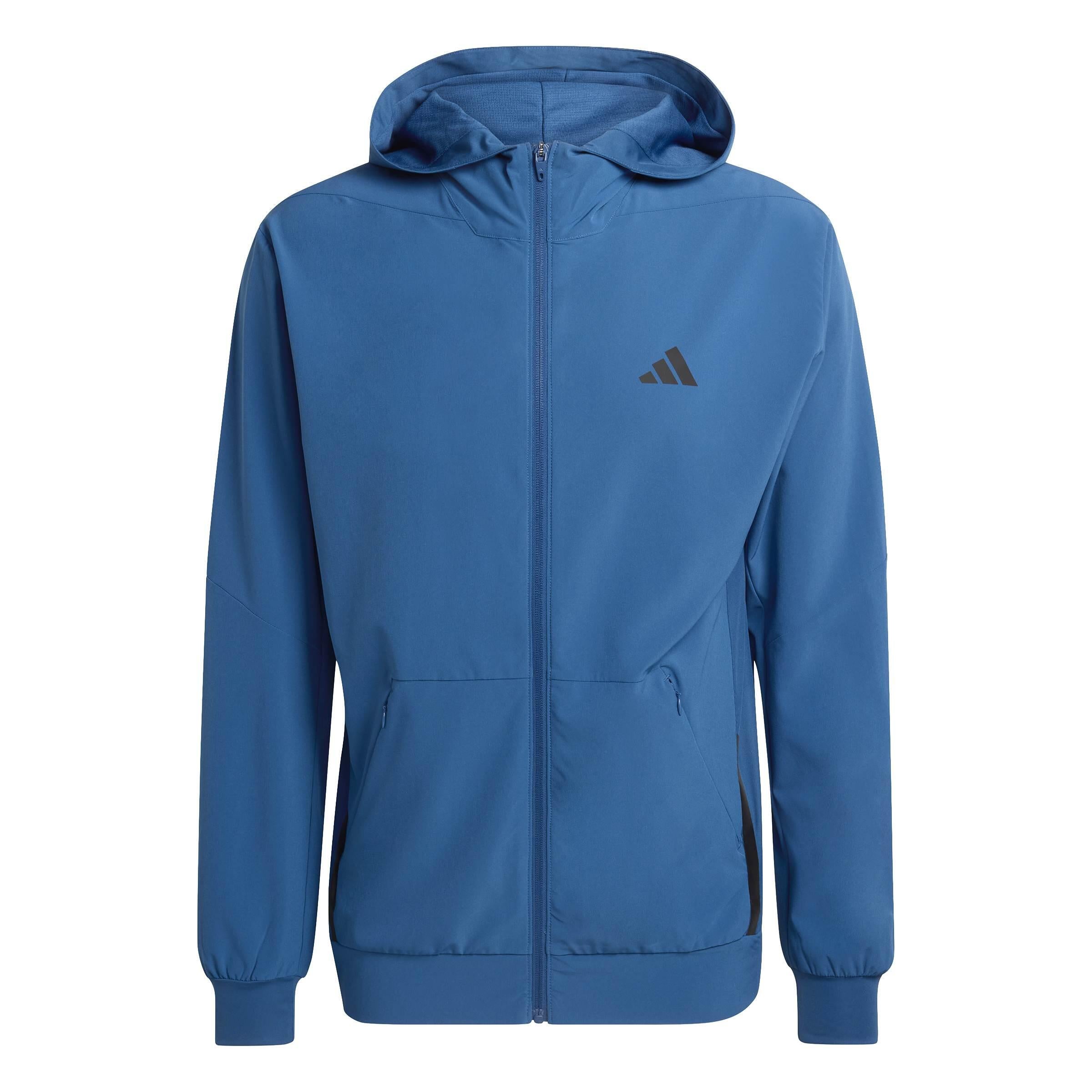 Trainingsjacke mit Kapuze - DUPE - Blau