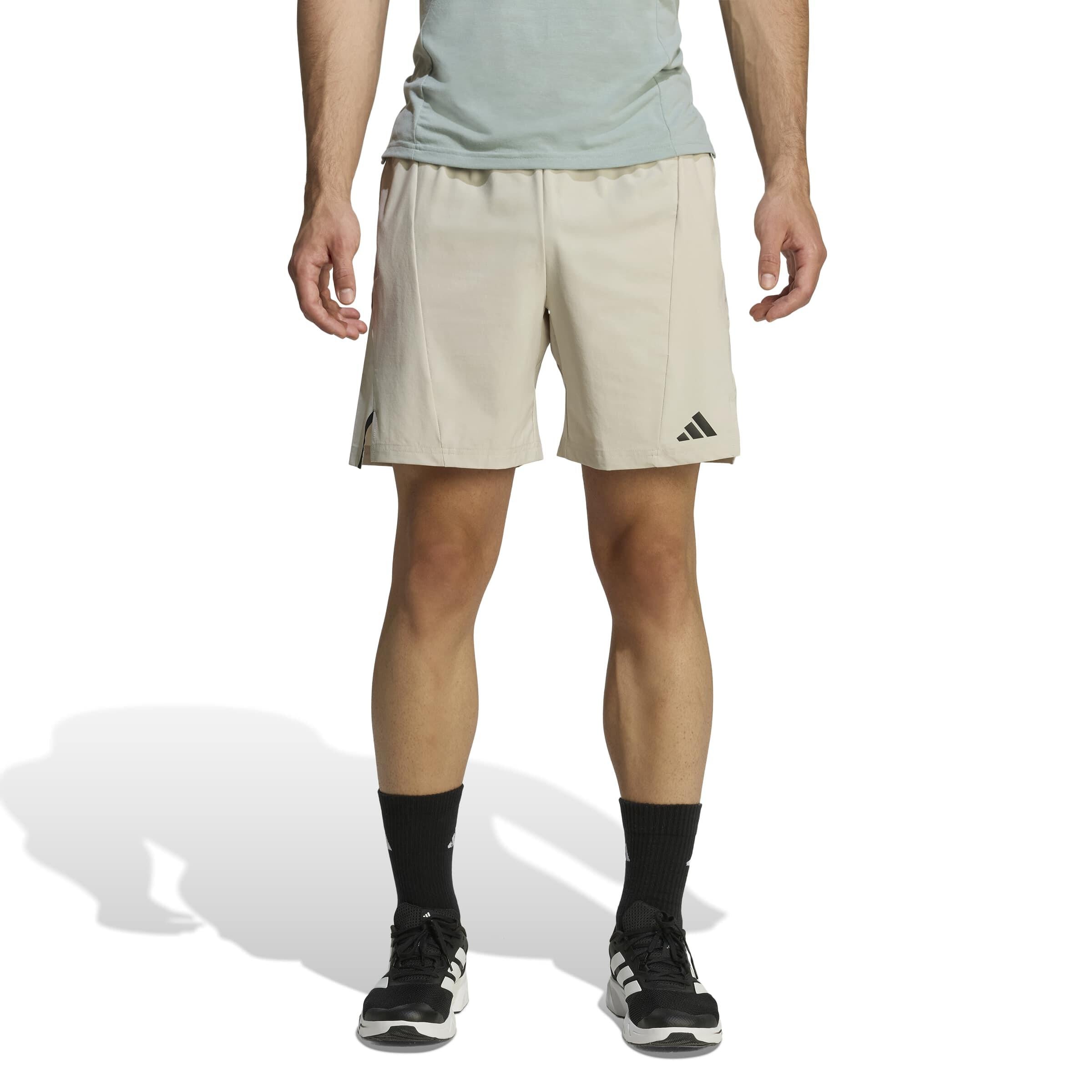 Funktionsshorts Regular Fit - WONALU - Beige