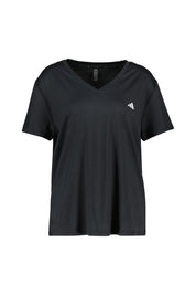 Funktionsshirt Slim Fit - BLACK - Schwarz