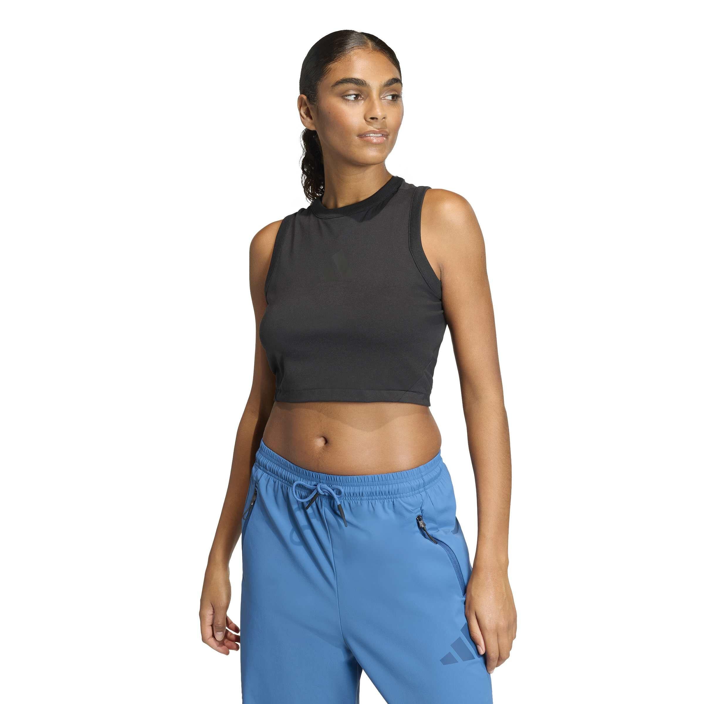 Crop-Top ADIDAS Z.N.E - BLACK - Schwarz