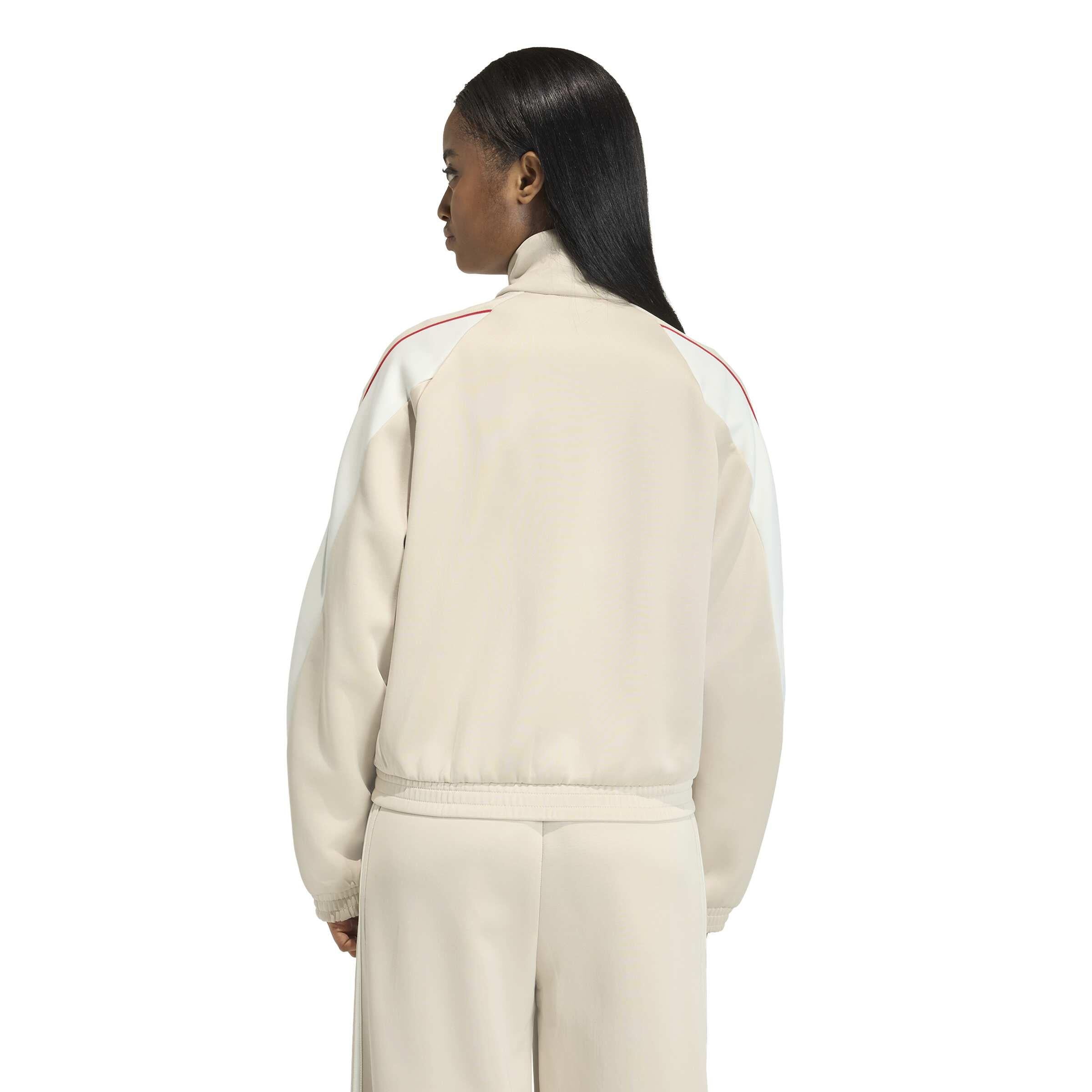 Trainingsjacke STADIUM mit Stehkragen - CRLI/OWHITE/PURRUB - Beige