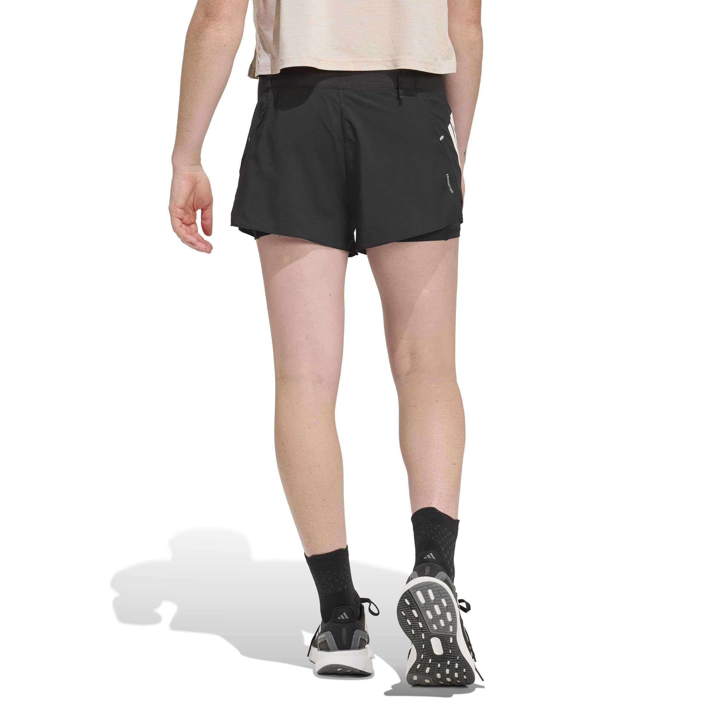 Funktionsshorts ADI365 2in1 - BLACK - Schwarz