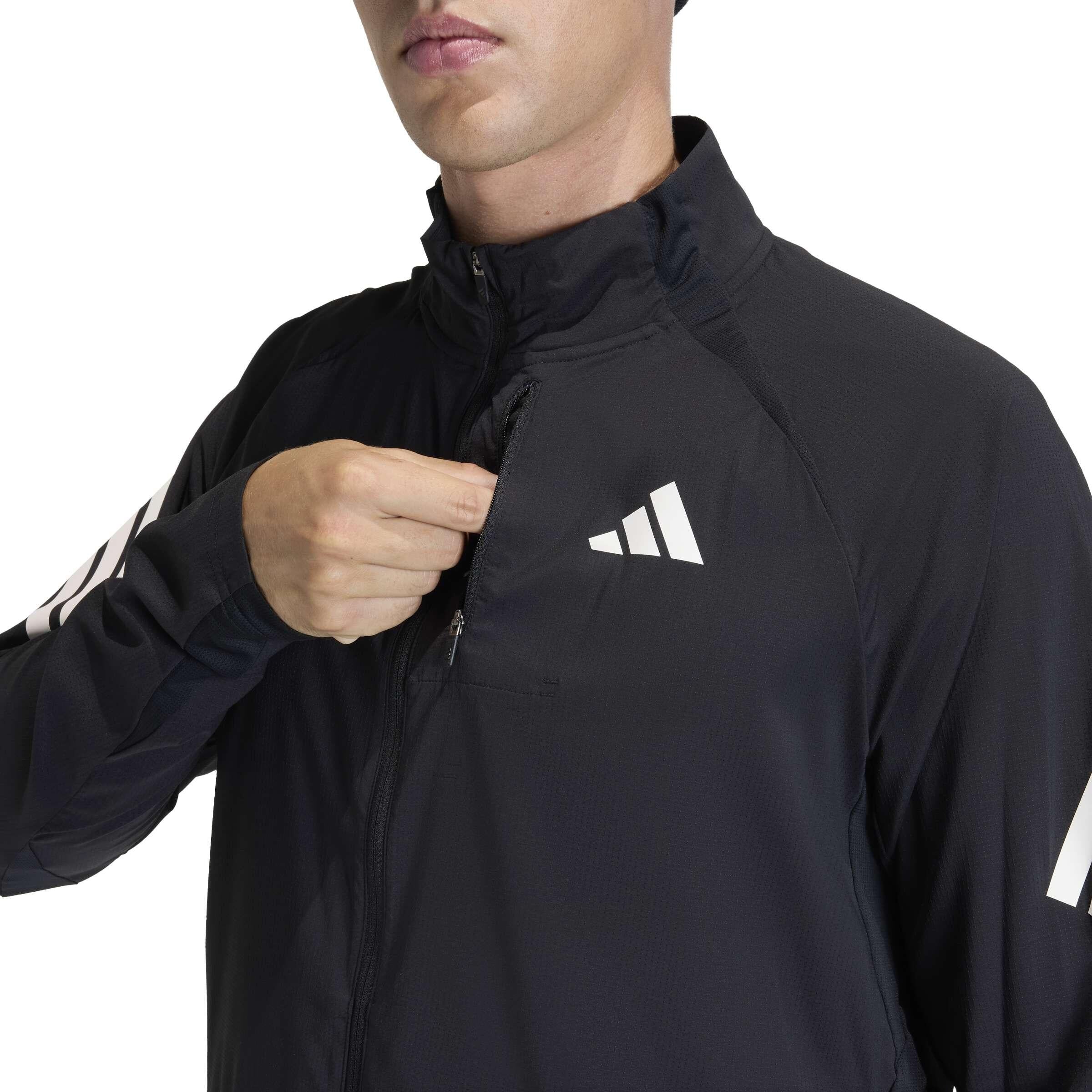 Trainingsjacke mit Stehkragen - BLACK - Schwarz