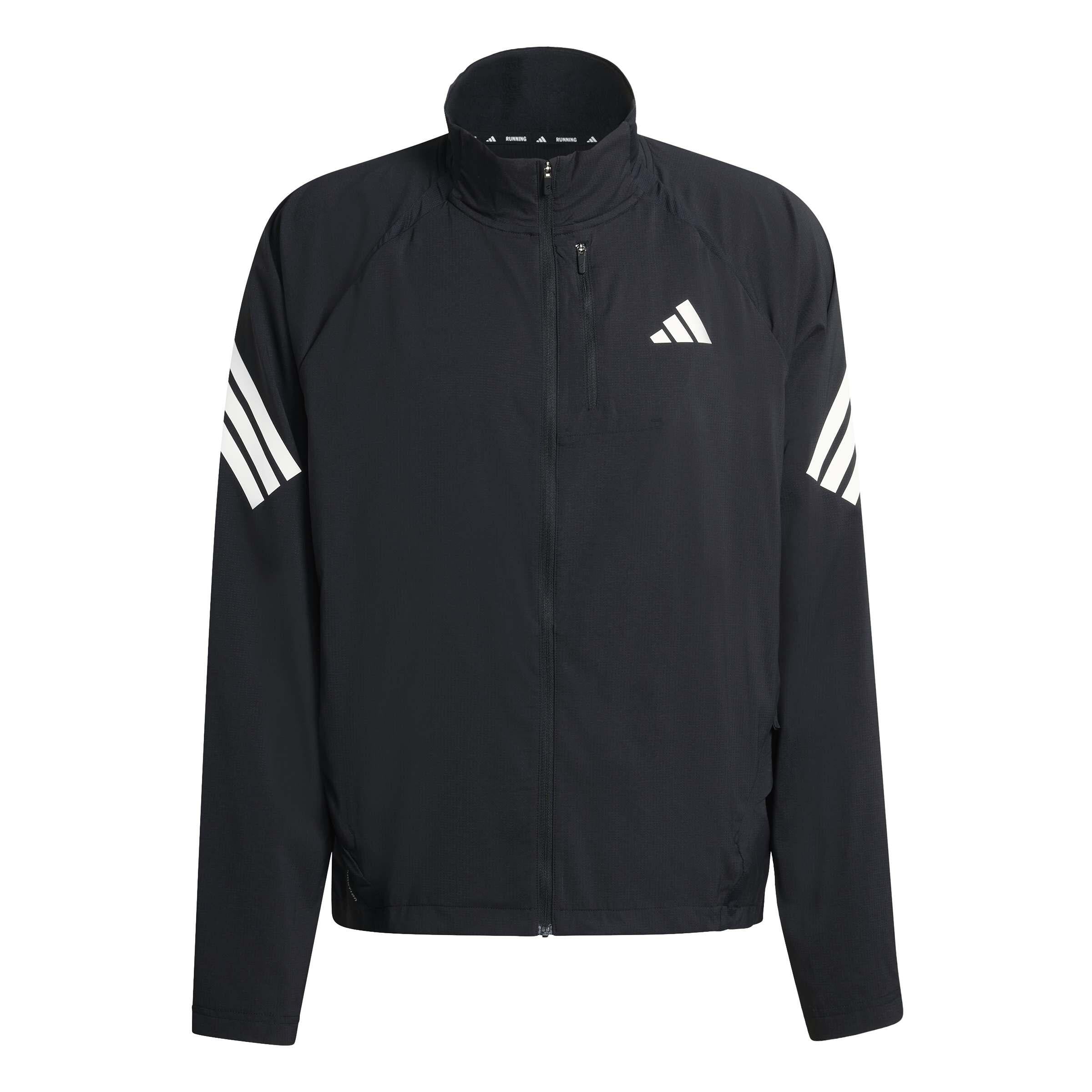Trainingsjacke mit Stehkragen - BLACK - Schwarz